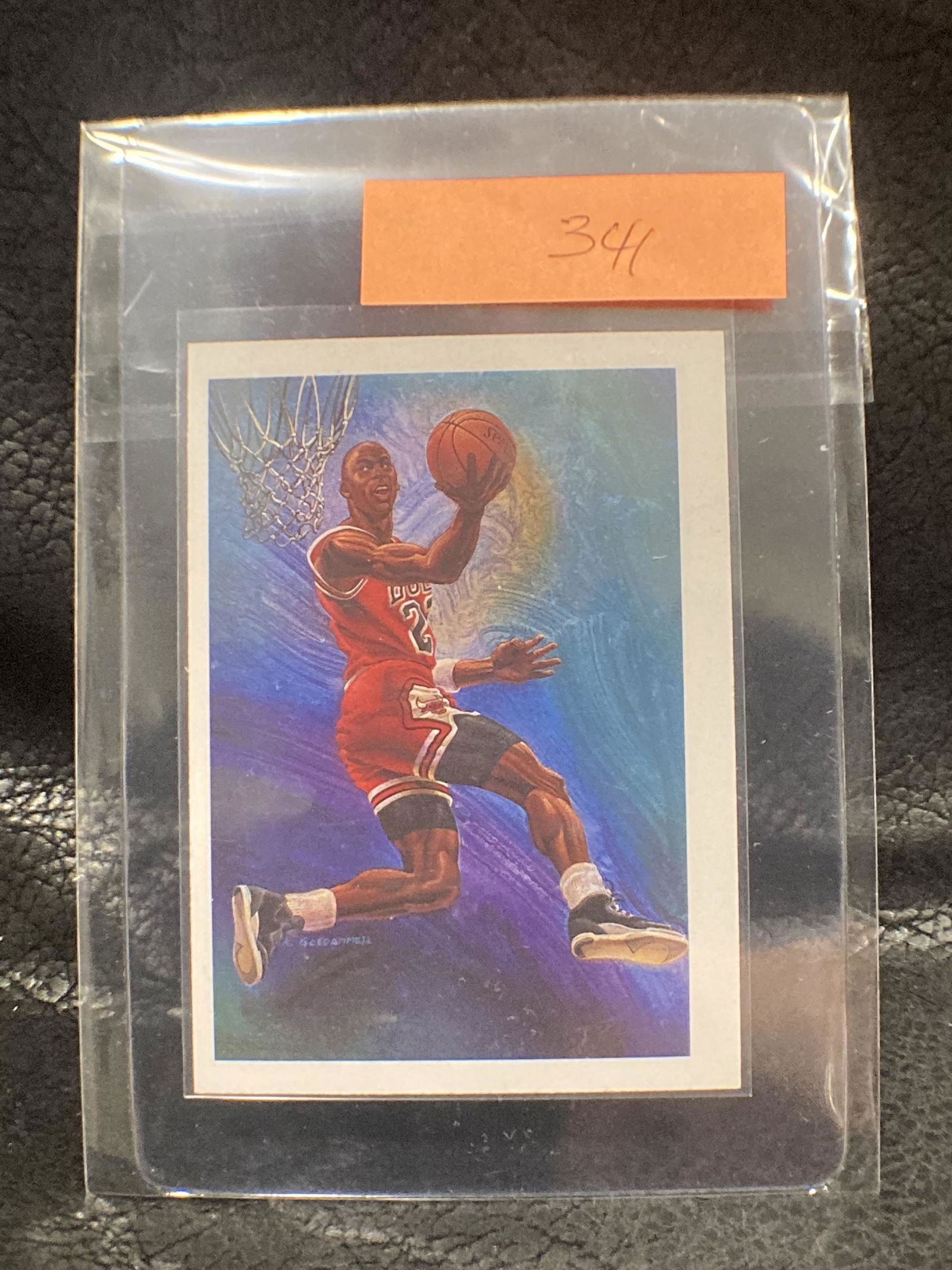 Micheal Jordan 1990-91 Nba Hoops #358 Illustrated By (1 of 2)