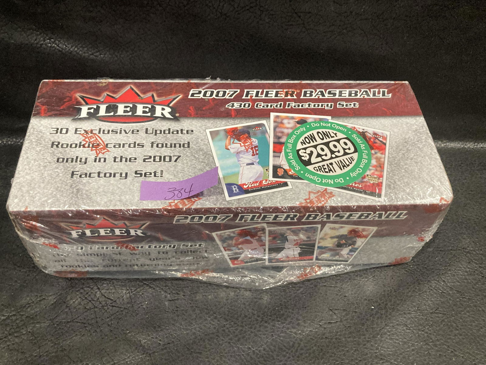 2007 Fleer MLB factory sealed set Rookie Cards (1 of 5)