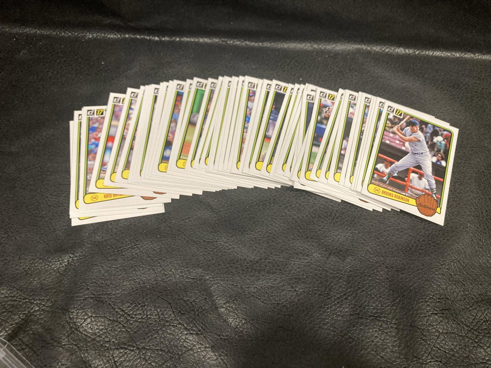 2017 Donruss Baseball Black Grey Backs 50 Lot (1 of 6)