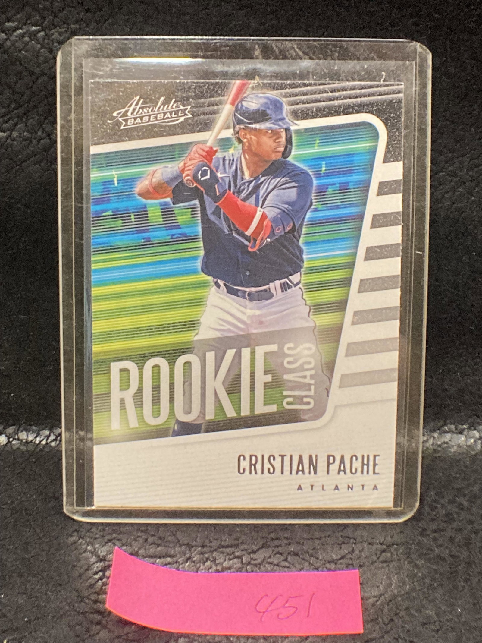 Christian Pache 2021 Absolute Rookie Class Insert (1 of 2)