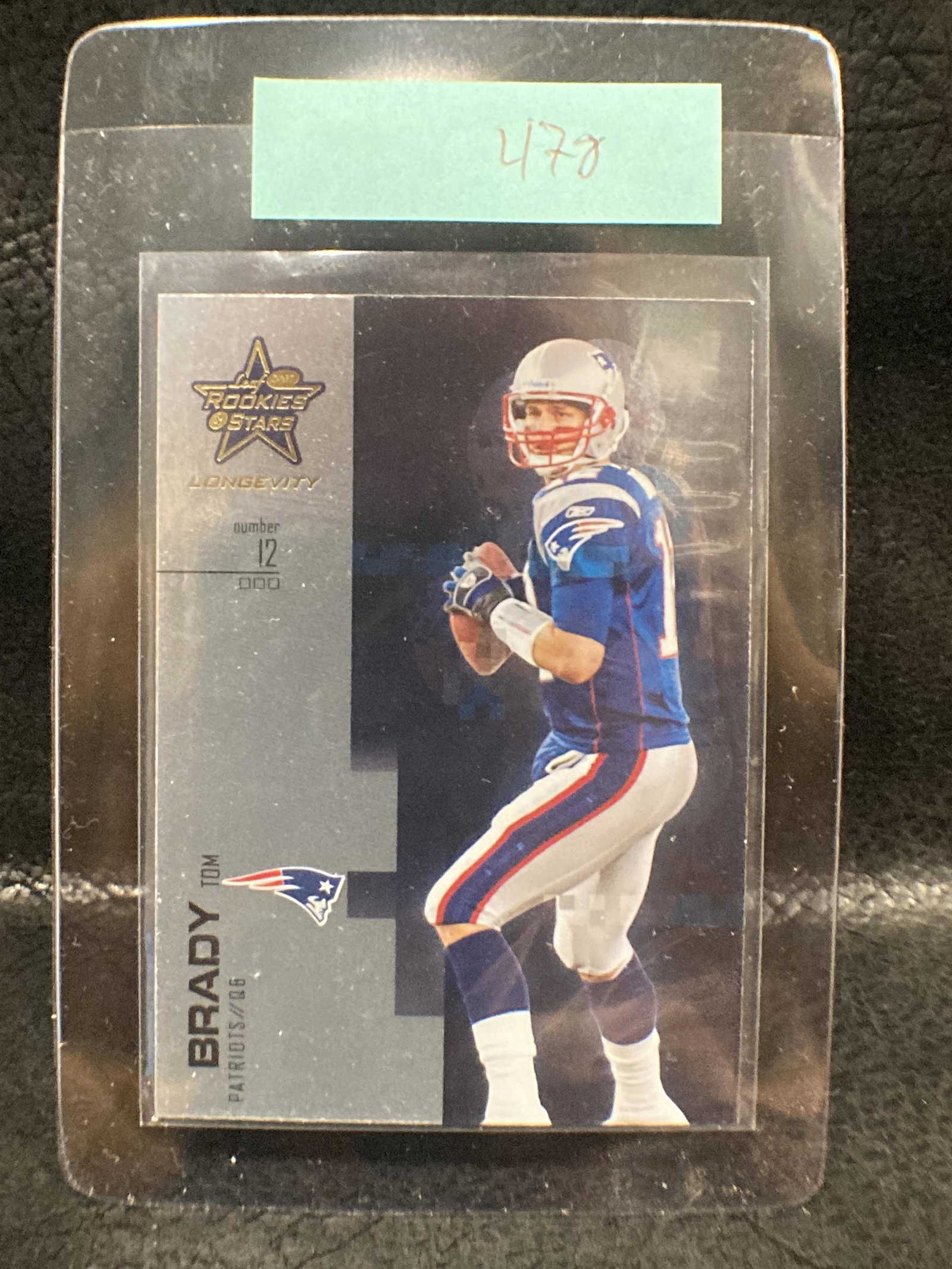 Tom Brady 2006 Donruss Threads Football Card #63 Premiu (1 of 2)