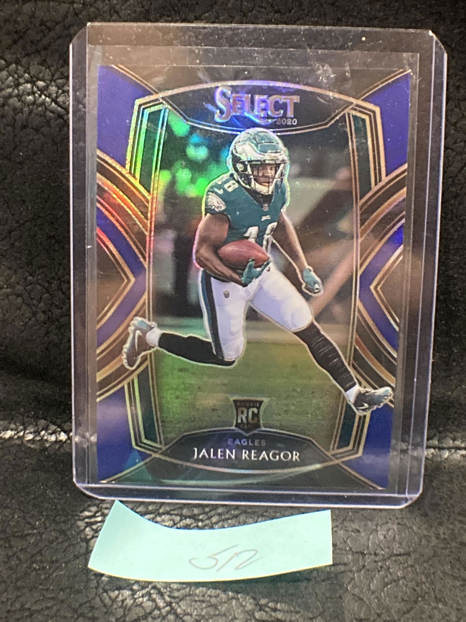Jalen Reagor 2020 Select  #268 Club Level Blue Prizm (1 of 2)
