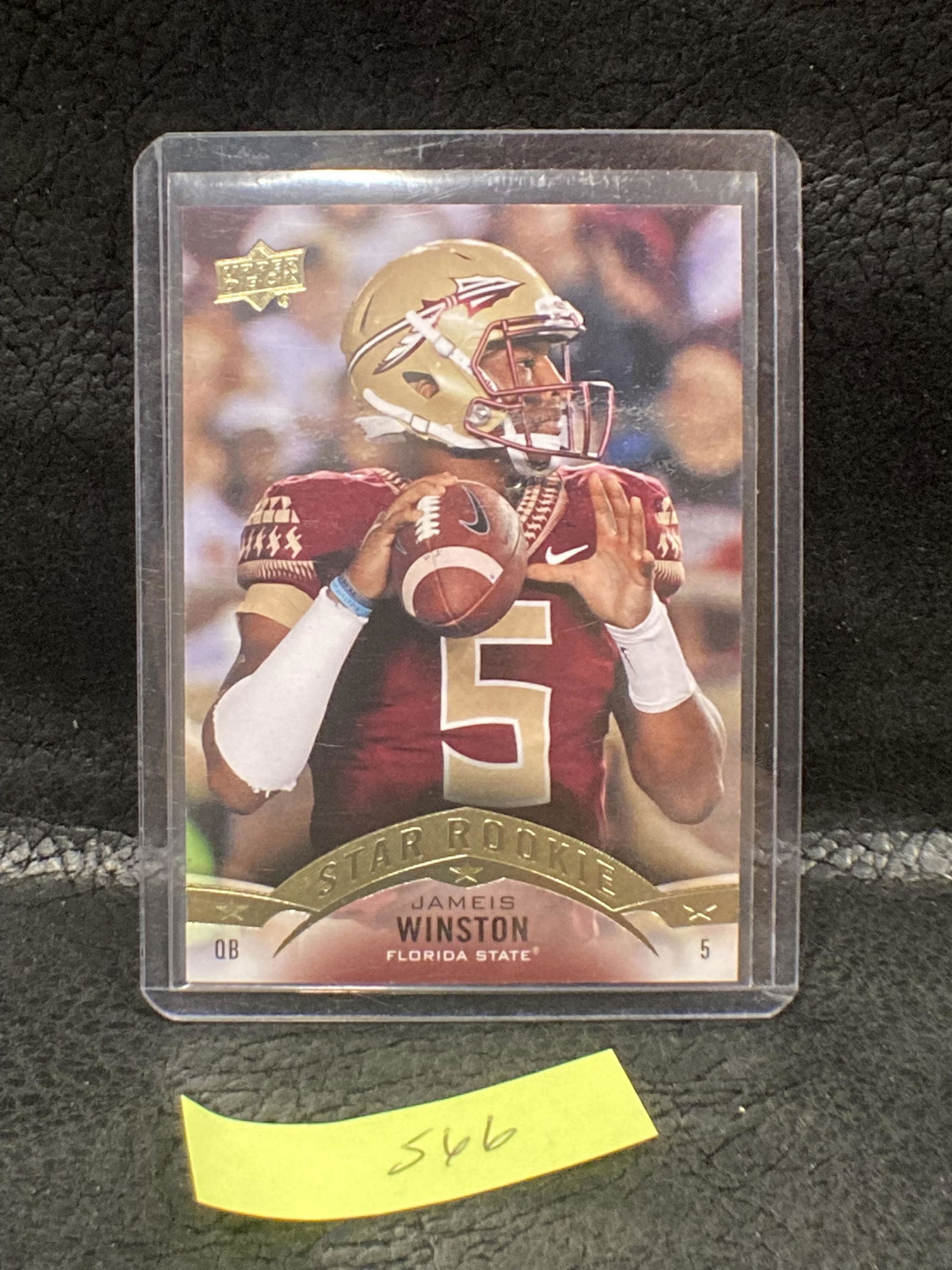 Jameis Winston 2015 Upper Deck Star Rookie Card #46 Rc (1 of 2)
