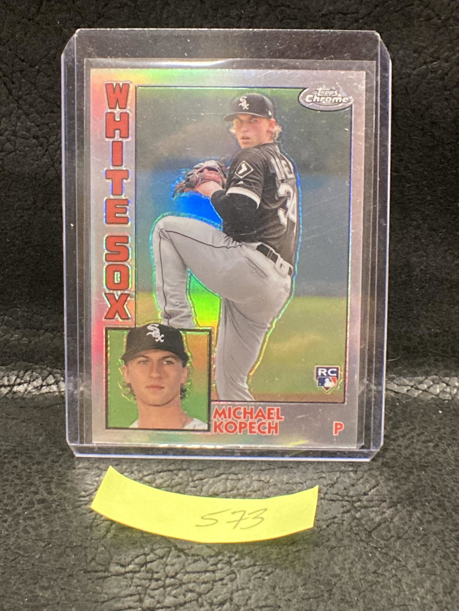 Michael Kopech 2019 Topps Chrome 1984 Refractor Rc (1 of 2)