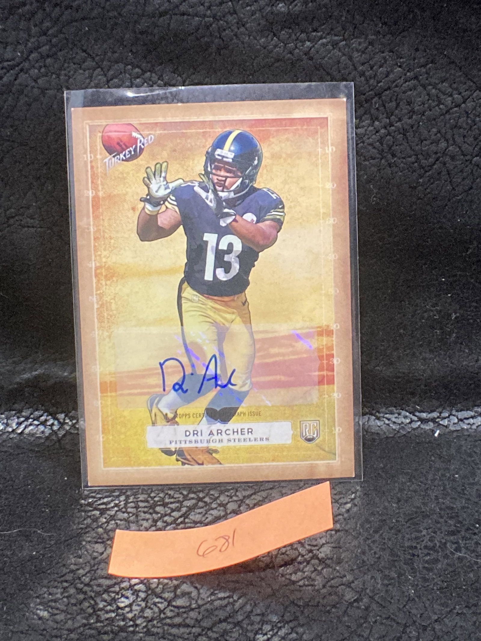 Dri Archer 2014 Topps Turkey Red #67 Rookie Autograph (1 of 2)