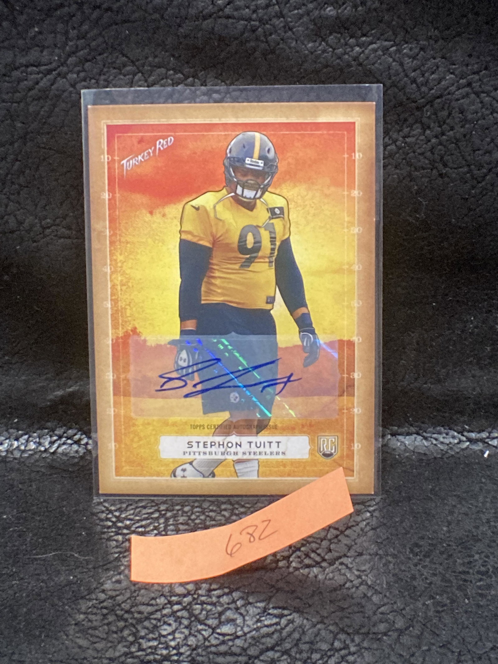 Stephon Tuitt 2014 Topps Turkey Red Auto #66 Rookie (1 of 2)