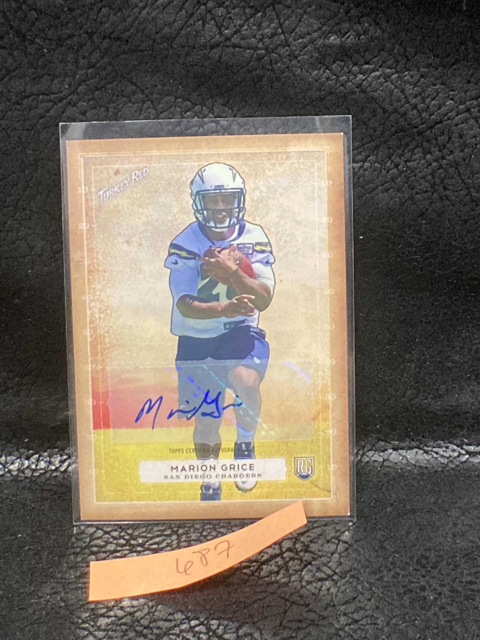 Marion Grice 2014 Topps Turkey Red Rookie Autograph #82 (1 of 2)
