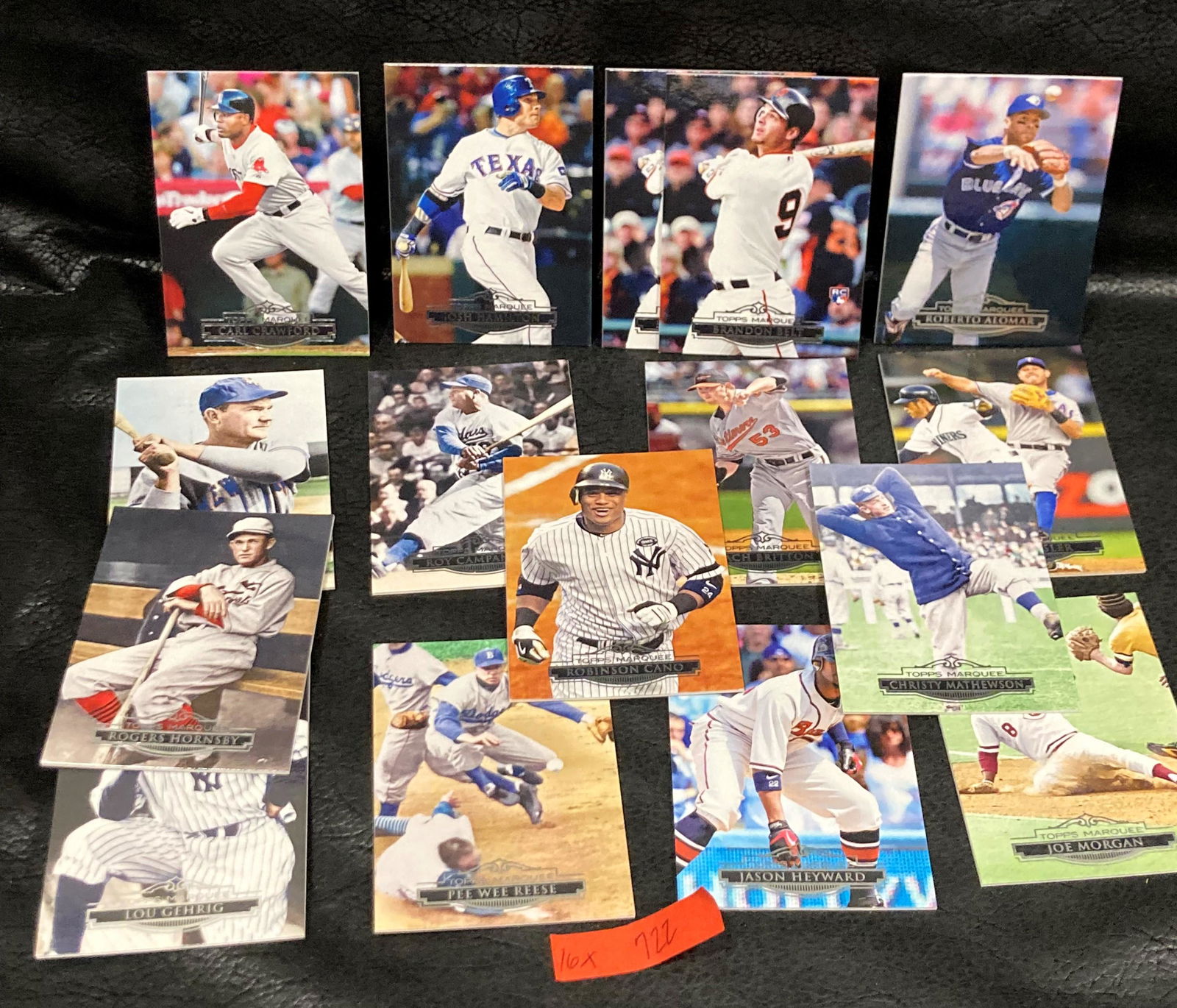 2011 Topps Marquee Lot Of 16 Baseball Cards (1 of 2)