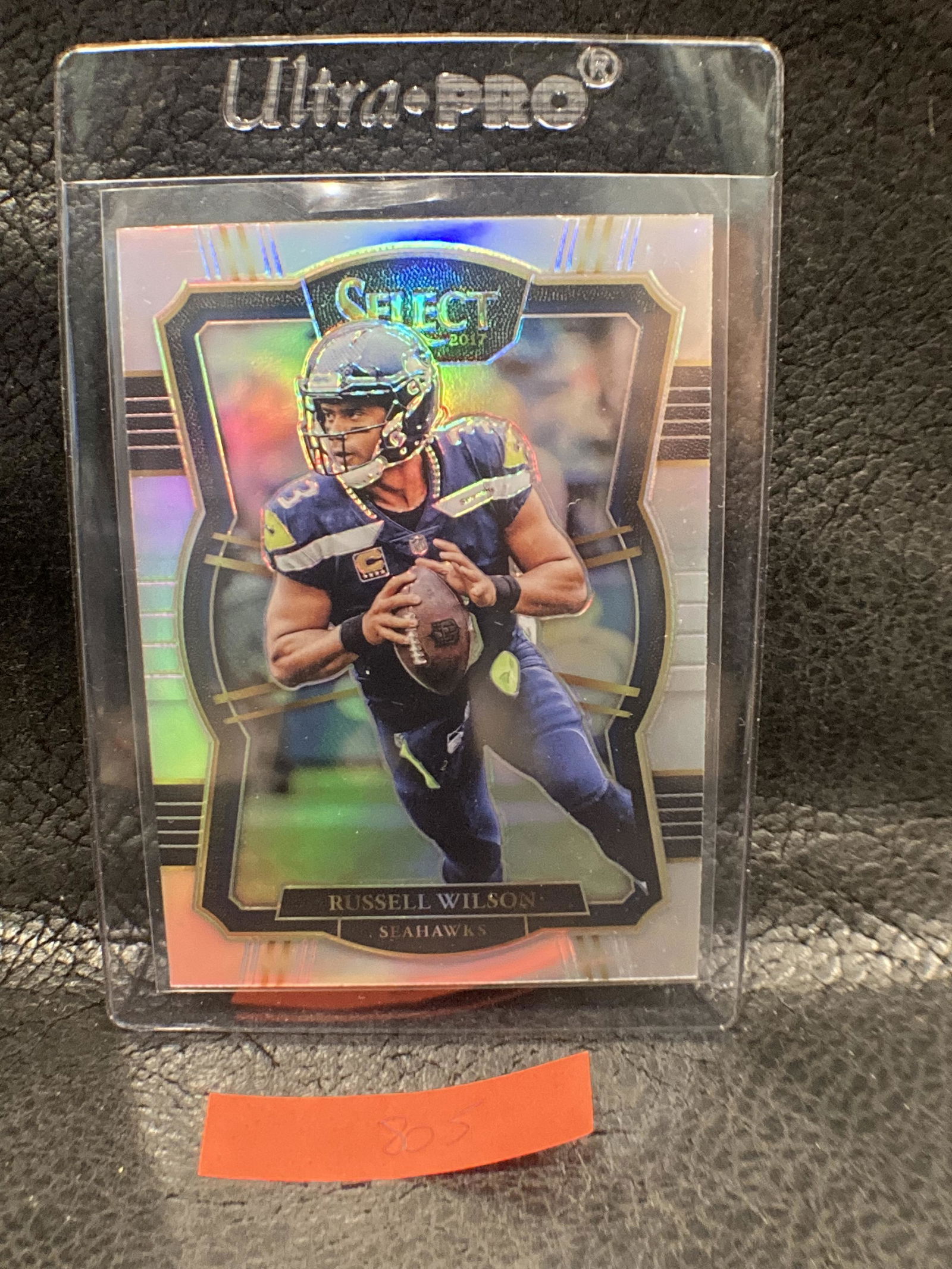 Russell Wilson 2017 Select Premier Level Silver Prizm (1 of 2)