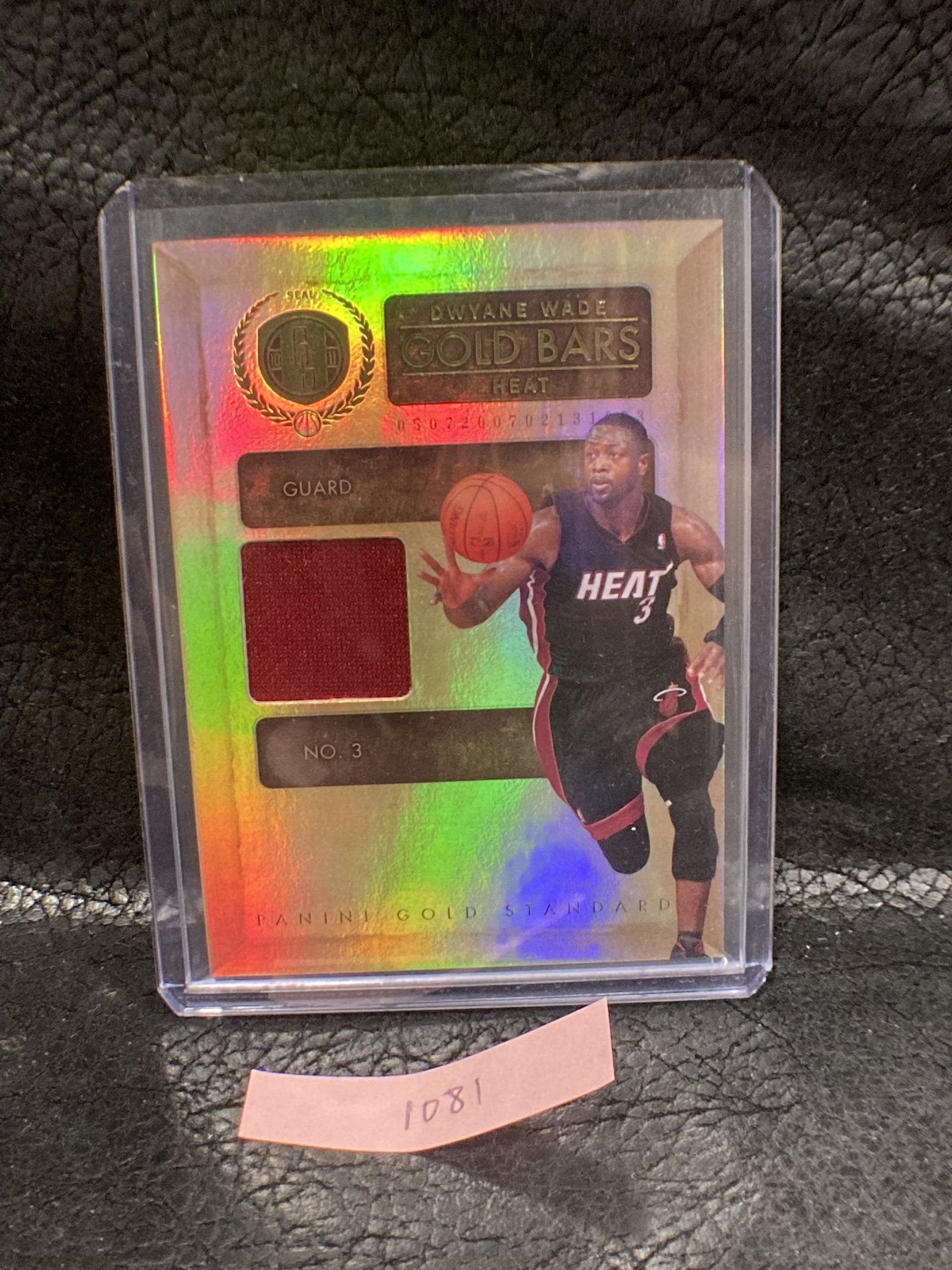 Dwyane Wade 2010-11 Panini Gold Standard Gold Bars: Dwyane Wade 2010-11 Panini Gold Standard Gold Bars Memorabilia Memorabilia #3