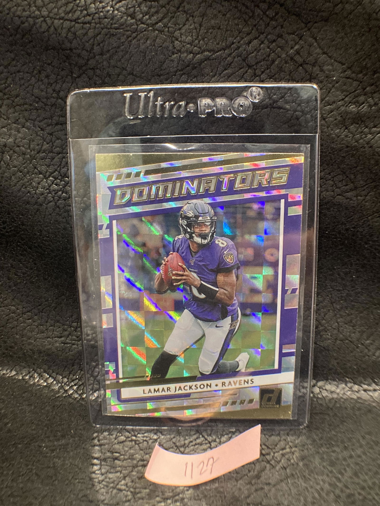 Lamar Jackson 2020 Donruss Football Dominators #D-LJ (1 of 2)
