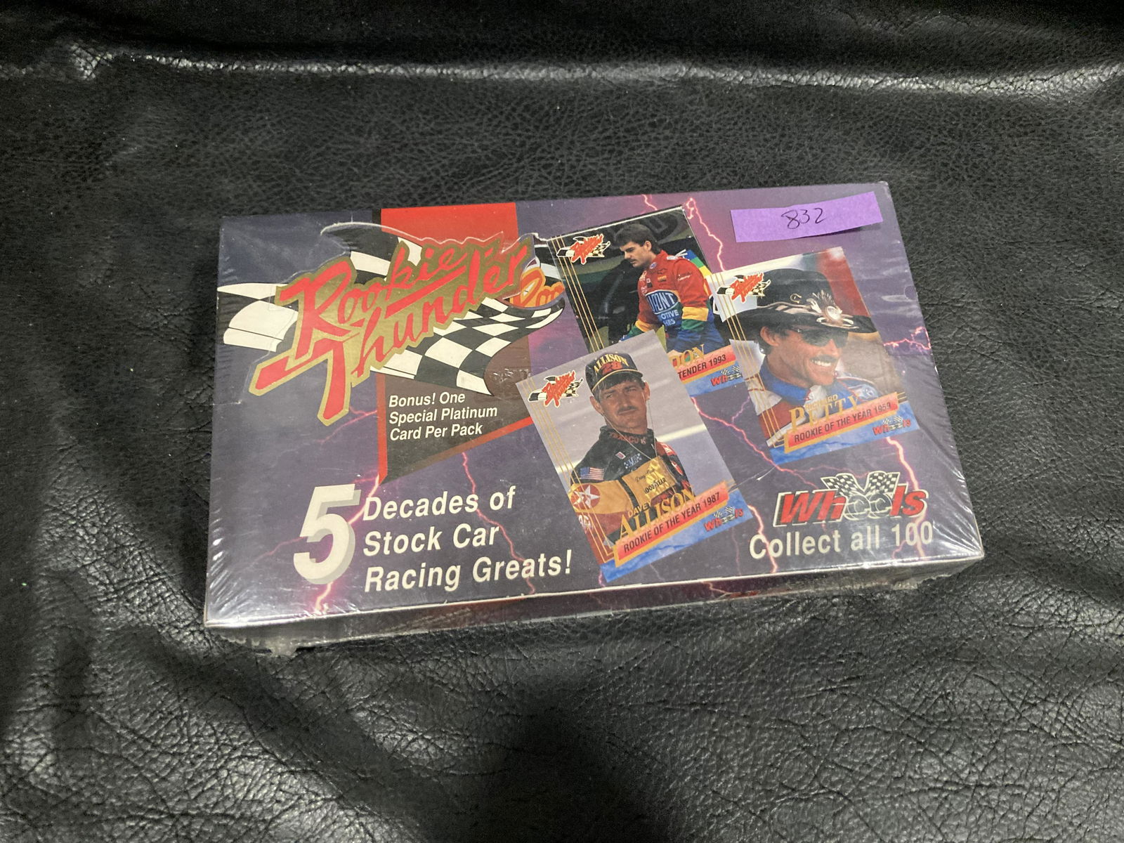 1993 Wheels Rookie Thunder Stock Card Racing Race Card (0832) on Jan 16, 2022 JMG METALS LLC