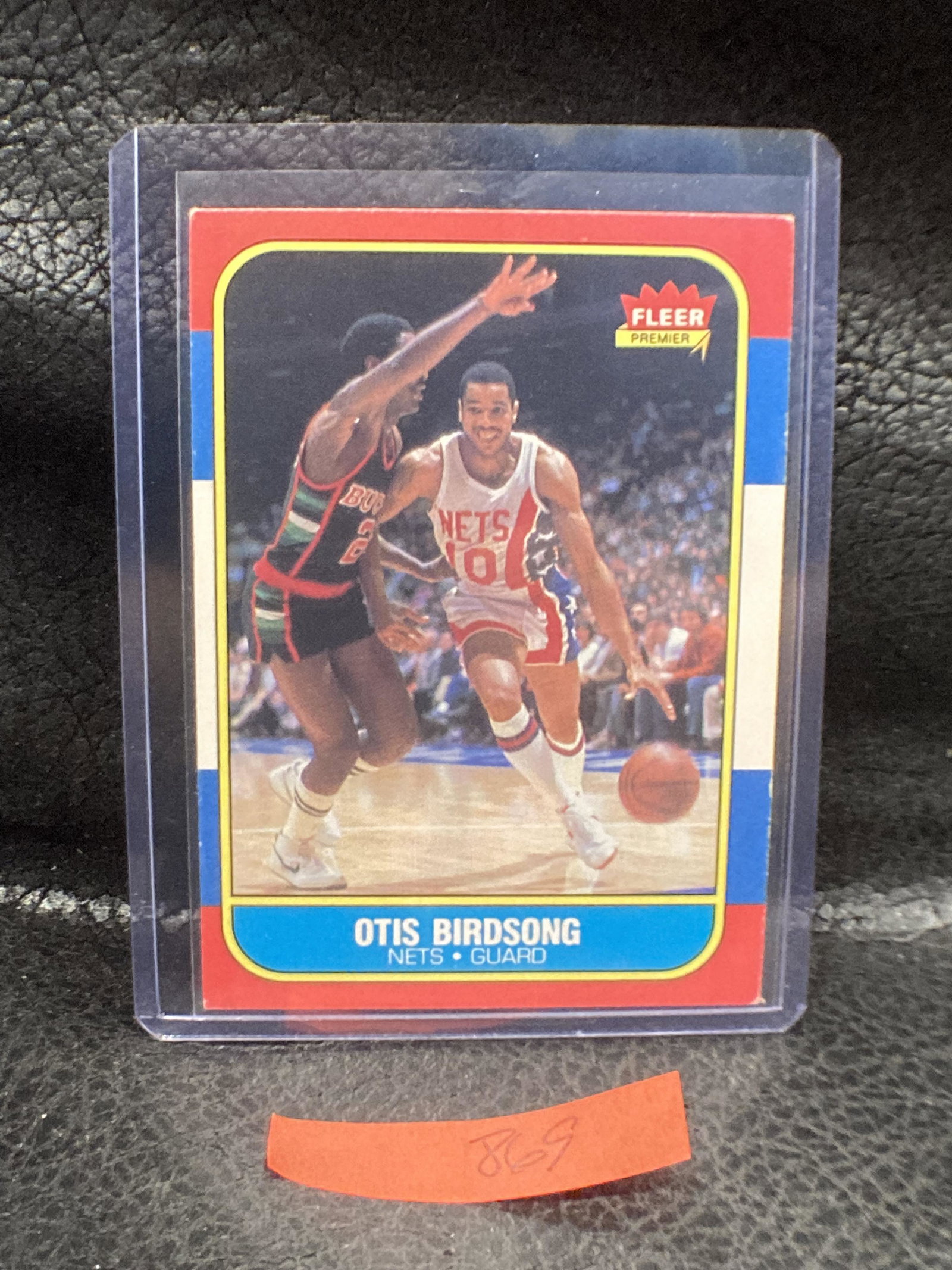 Otis Birdsong 1986-87 Fleer Basketball#10  Set Break (1 of 2)