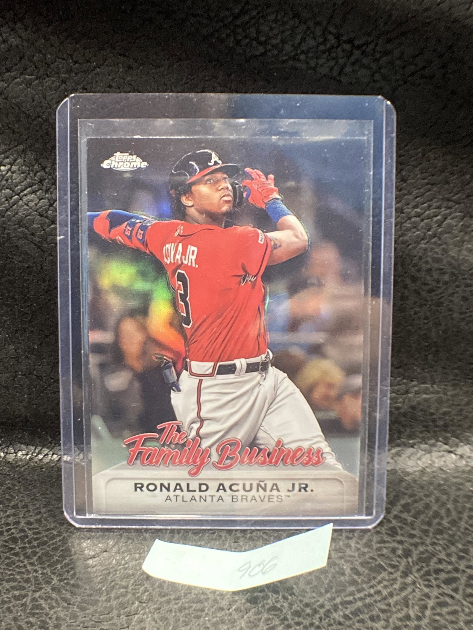 Ronald Acuna Jr. 2019 Topps Chrome The Family Business (1 of 2)