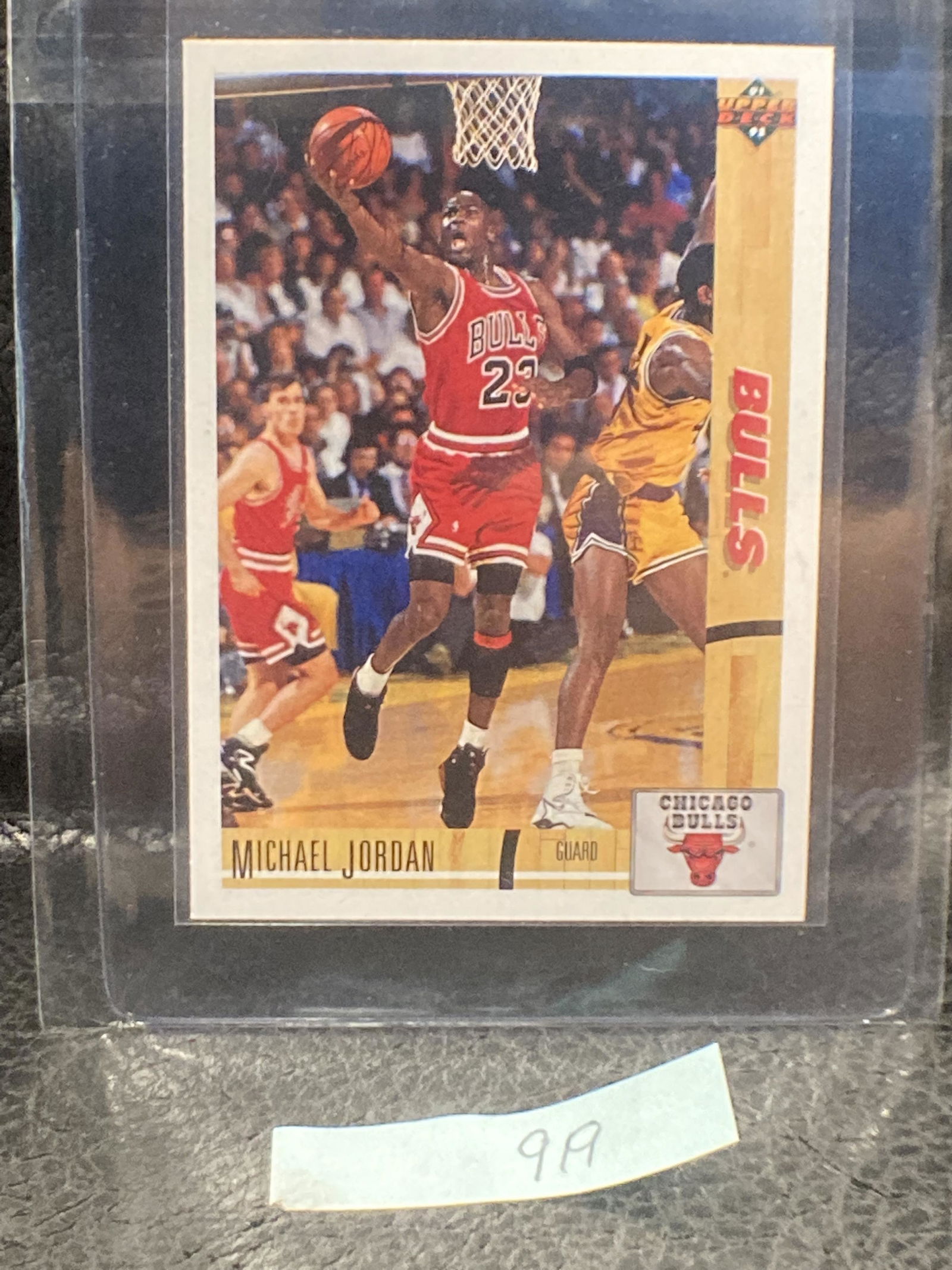 1991 -92 Upper Deck Udmichael Jordan #44 Goat Hof Bulls (1 of 2)