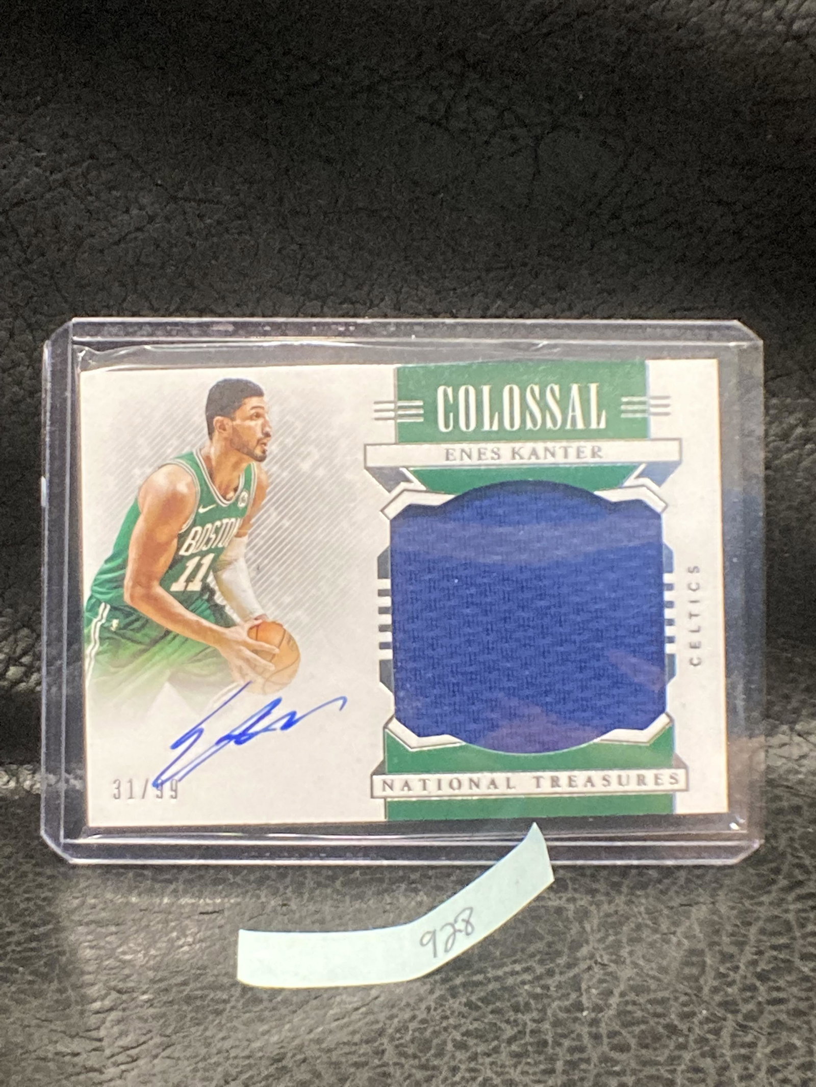 Enes Kanter 2019-20 National Treasures Colossal (1 of 2)