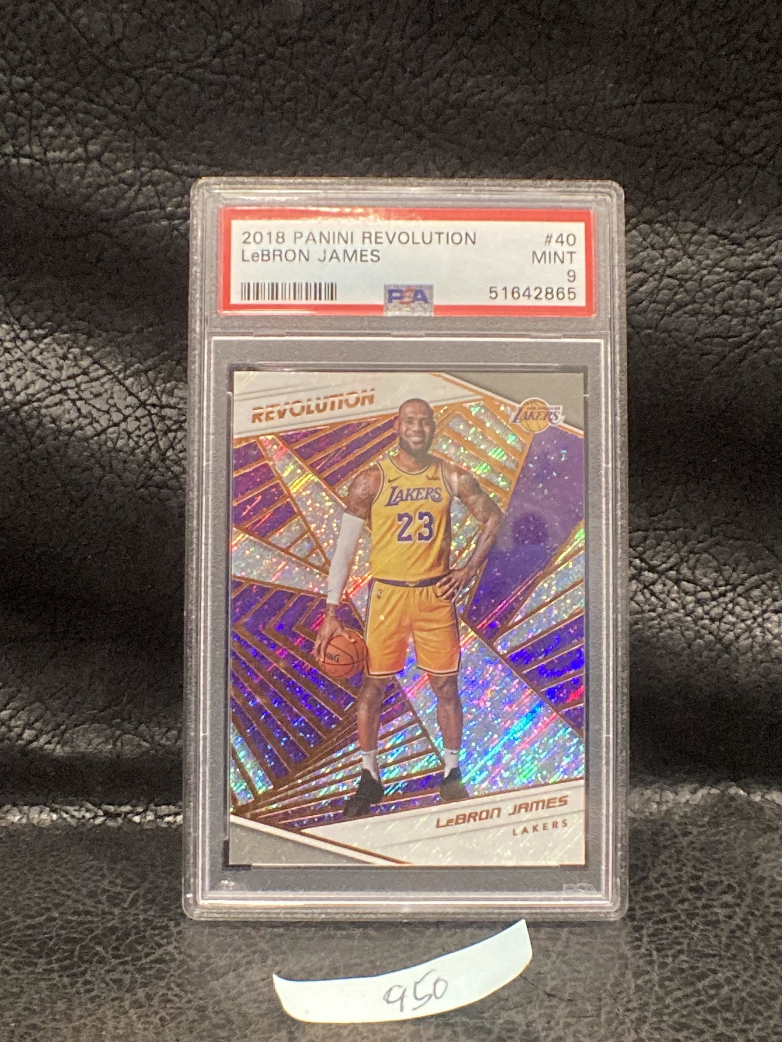 Lebron James 2018 19 Panini Revolution #40 Psa 9 Los (1 of 2)