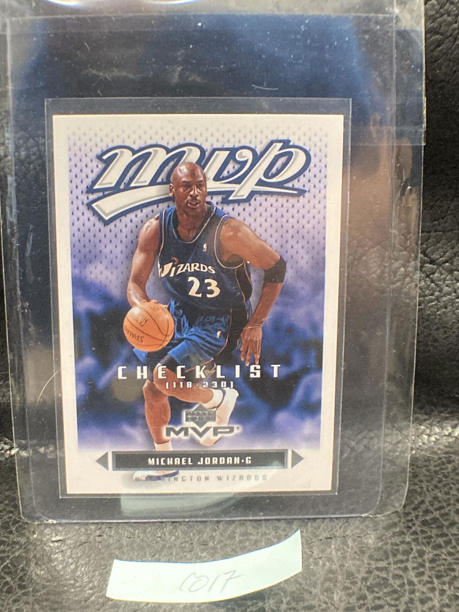 Michael Jordan 2003-04 Upper Deck Mvp #200 Checklist (1 of 2)