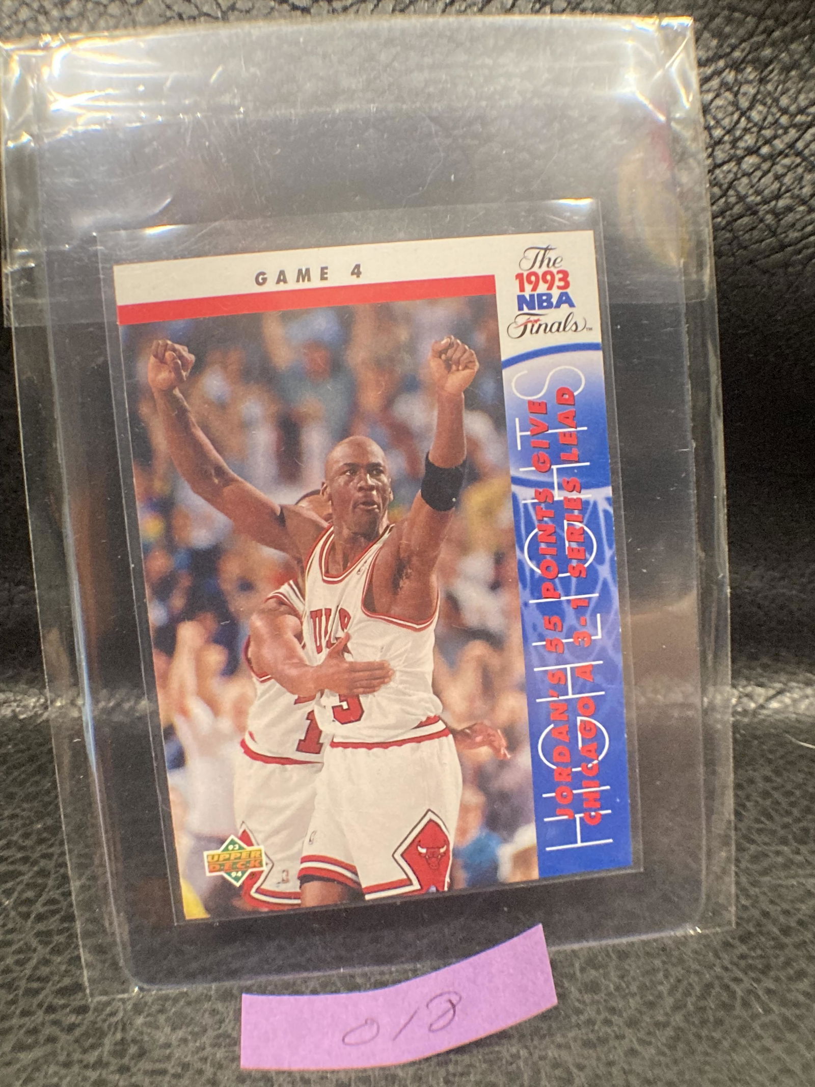 Michael Jordan Chicago Bulls Game 4 1993 Upper Deck Nba (1 of 2)