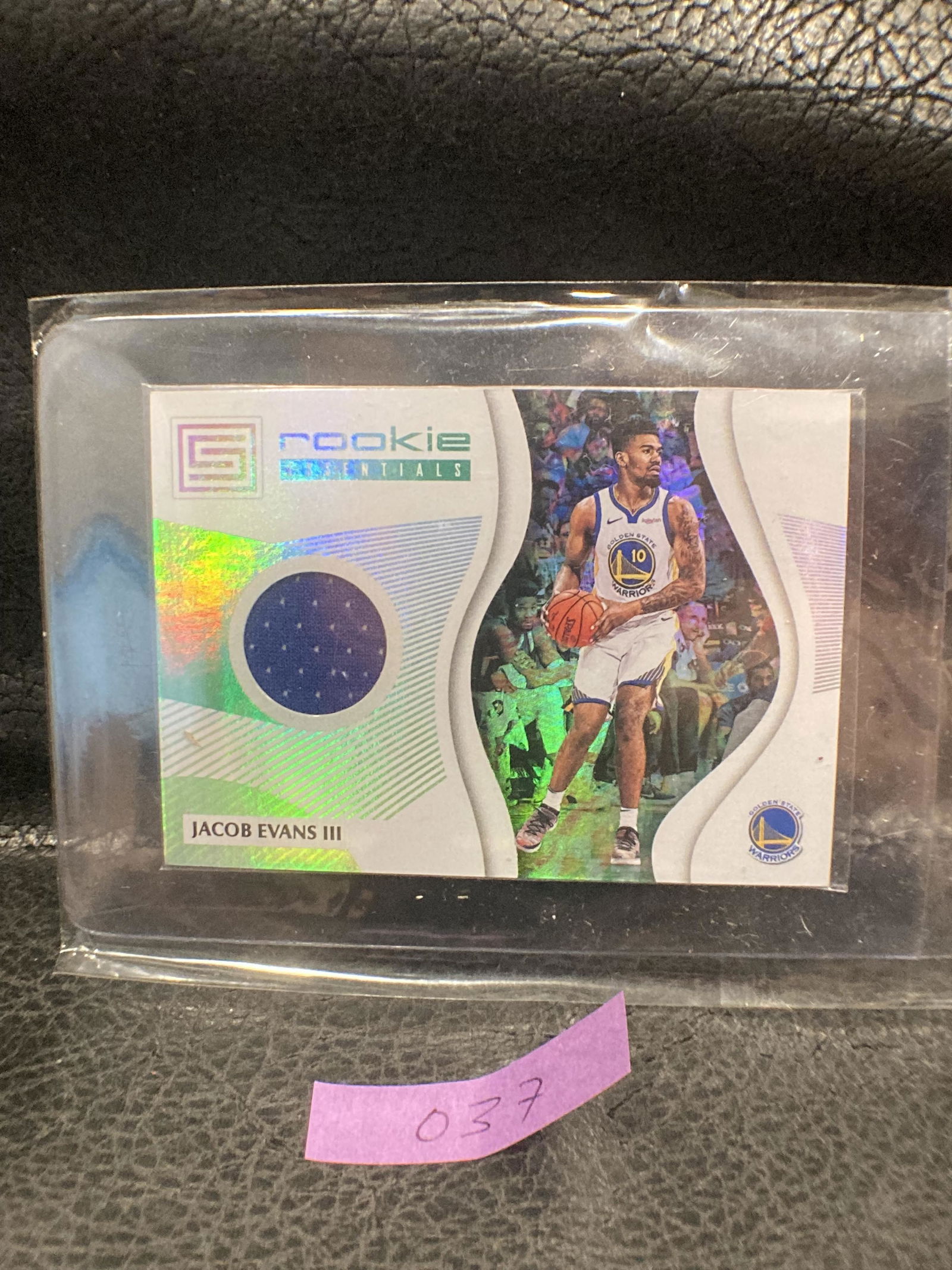Jacob Evans Iii 2018-19 Status Rookie Jersey Card (1 of 2)