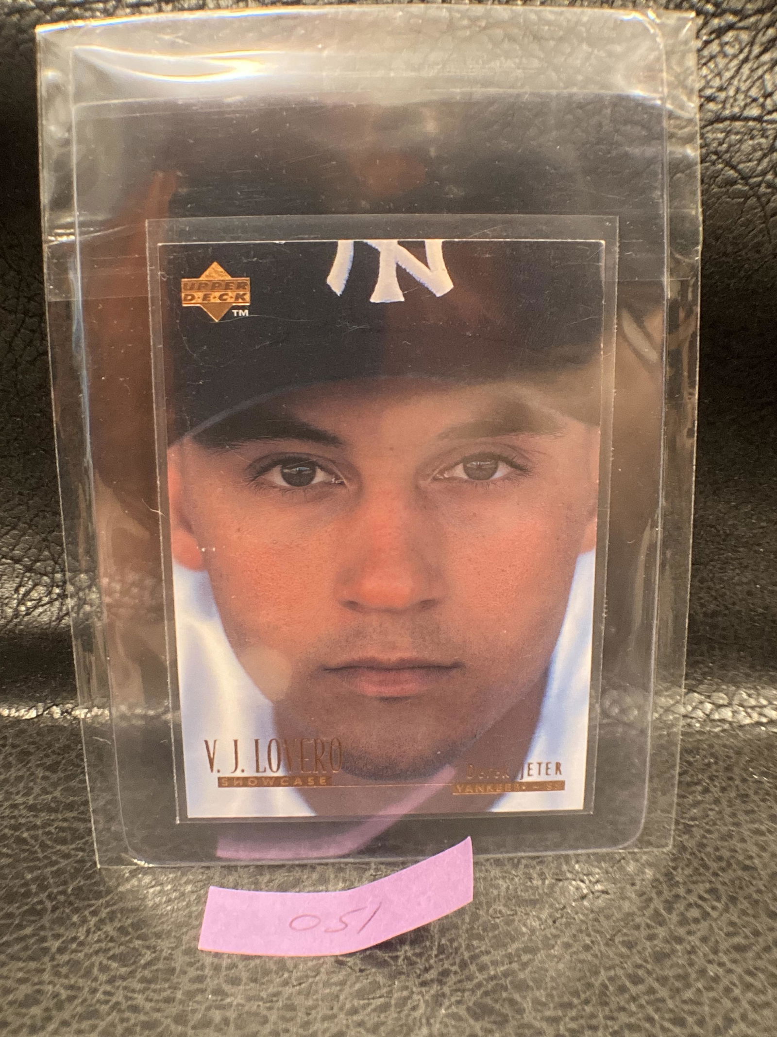 Derek Jeter 1996 Upper Deck V.J. Lovero Collection #VJ3 (1 of 2)