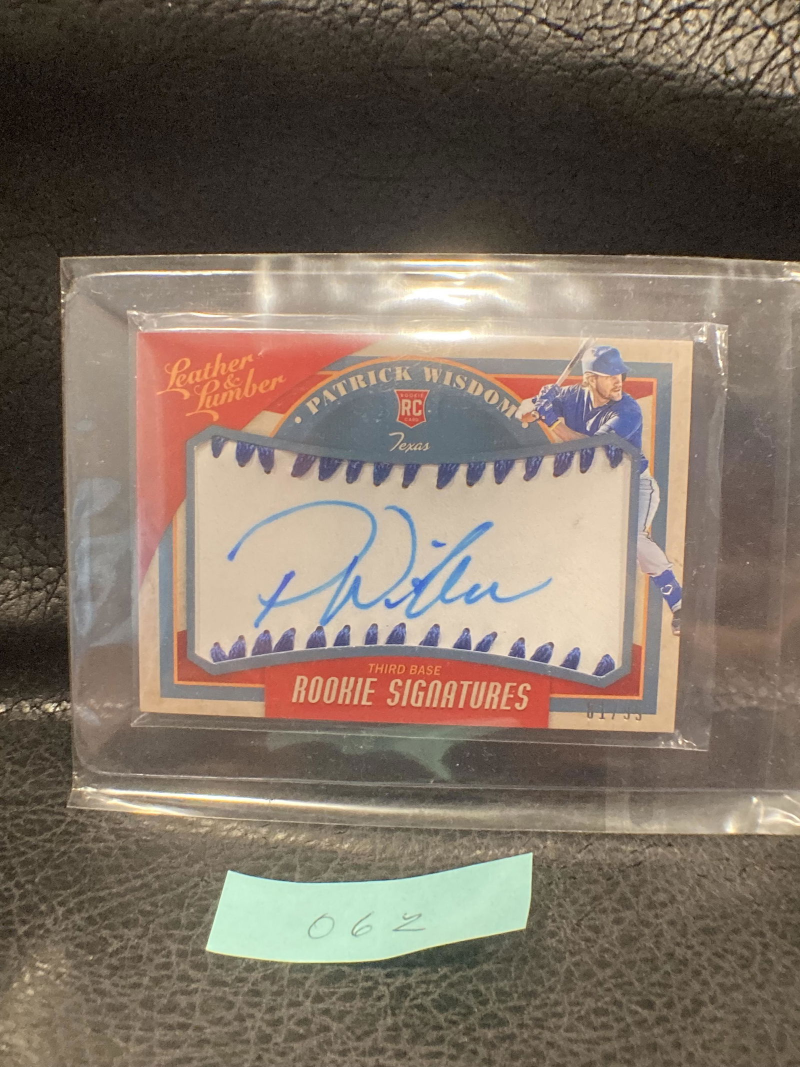 Patrick Wisdom 2019 Leather & Lumber Signatures (1 of 2)