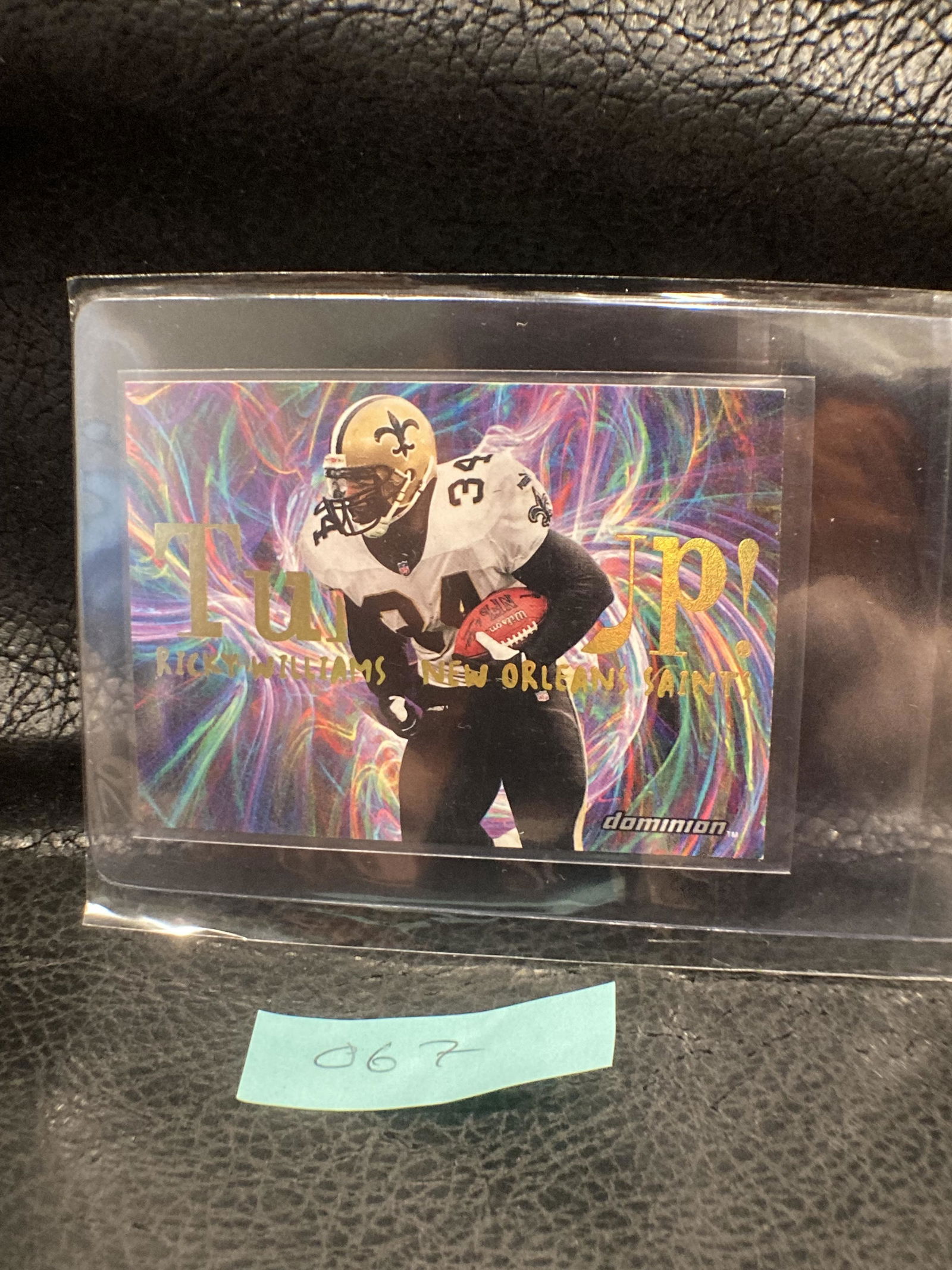 Ricky Williams 2000 Skybox Dominion Turfs Up #2T Saints (1 of 2)