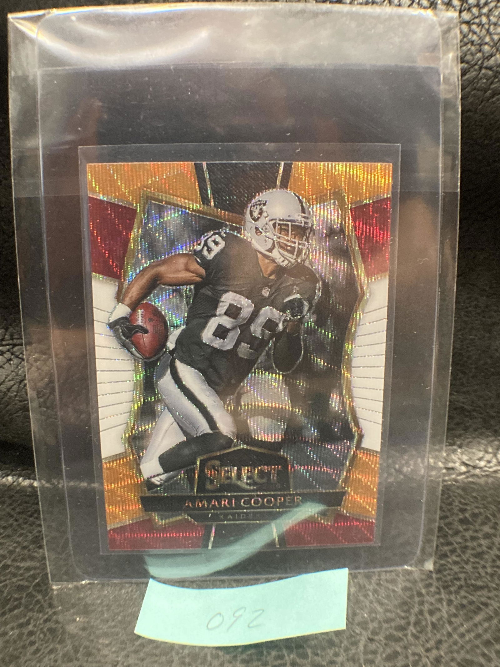 Amari Cooper 2016 Select Premier Tri Color Prizm #143 (1 of 2)