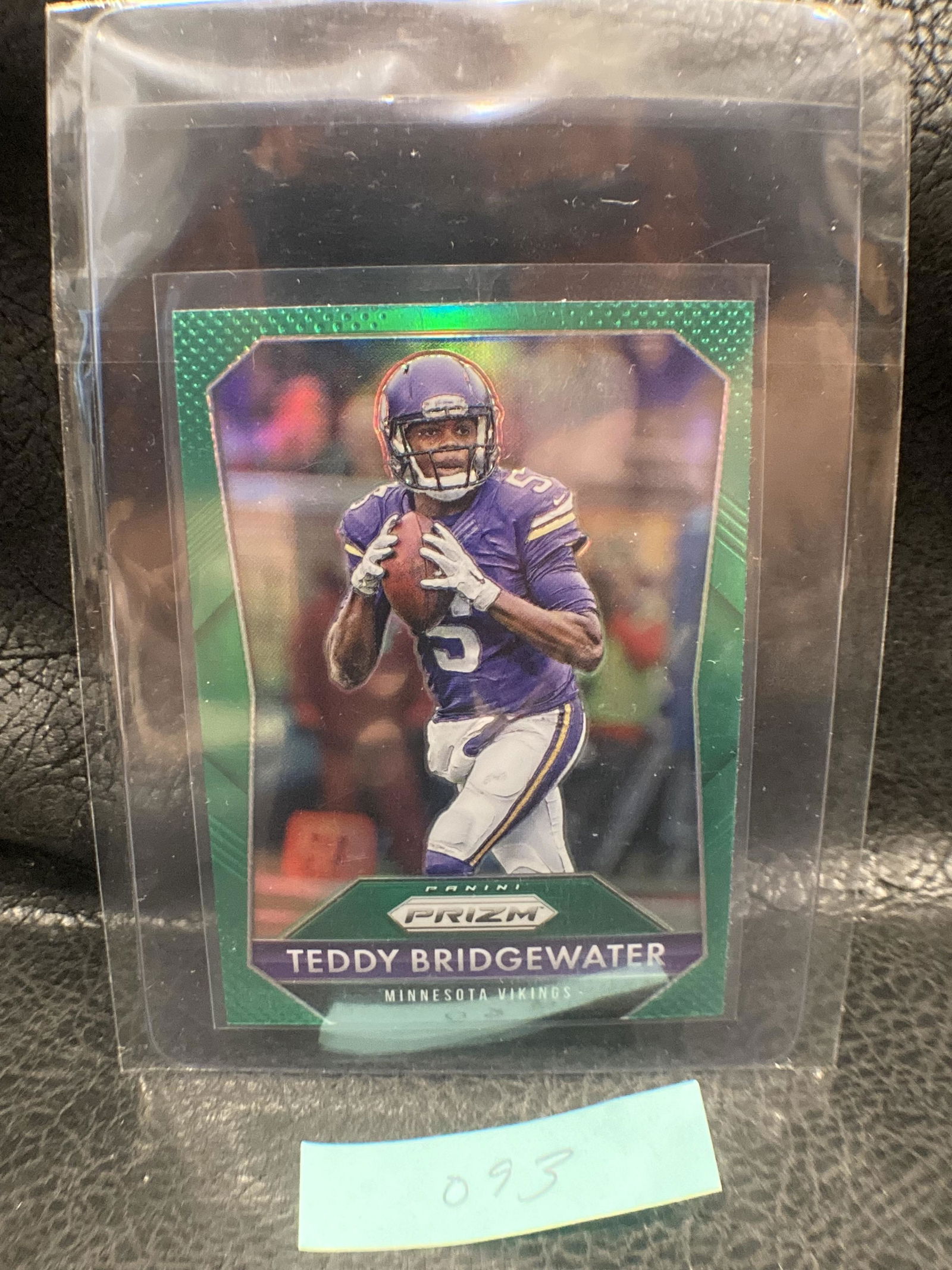 Teddy Bridgewater 2015 Prizm Football Green Prizm Holo (1 of 2)