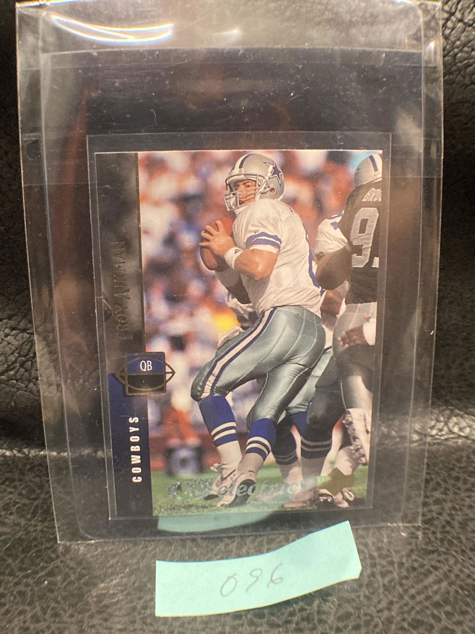Troy Aikman 1994 NFL Upper Deck Electric Silver Card (1 of 2)