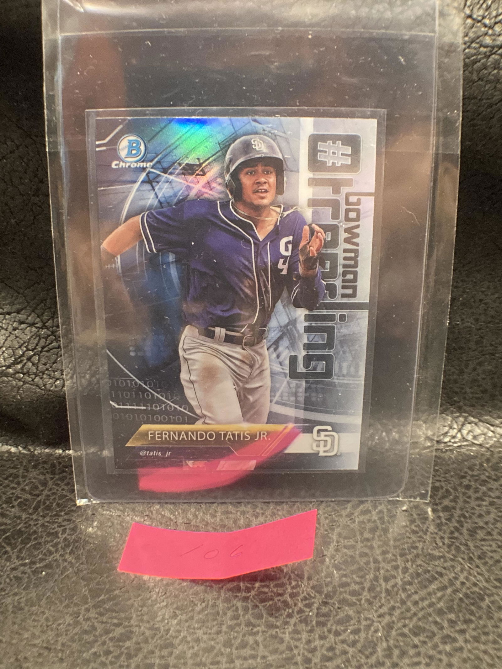 Fernando Tatis Jr. ROOKIE 2018 Bowman Chrome (1 of 2)