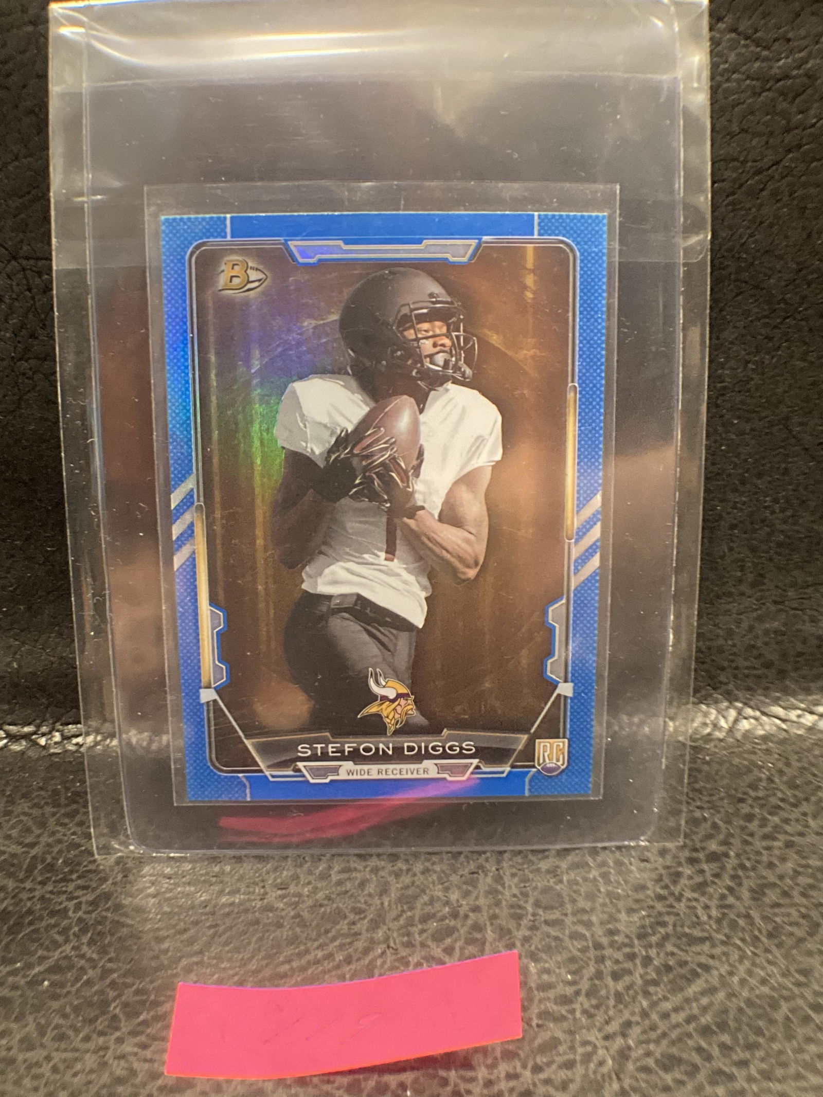 Stefon Diggs 2015 Bowman Rookies Blue /499 #50 Rookie: Stefon Diggs 2015 Bowman Rookies Blue /499 #50 Rookie RC