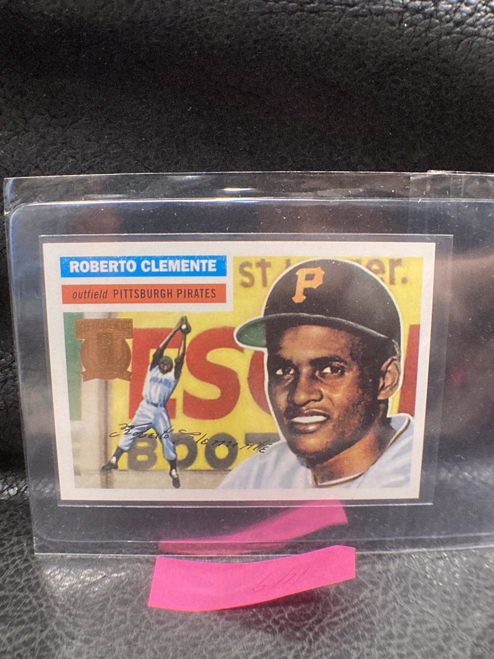 Roberto Clemente 1998 Topps Factory Gold Seal 1956: Roberto Clemente 1998 Topps Factory Gold Seal 1956 #33