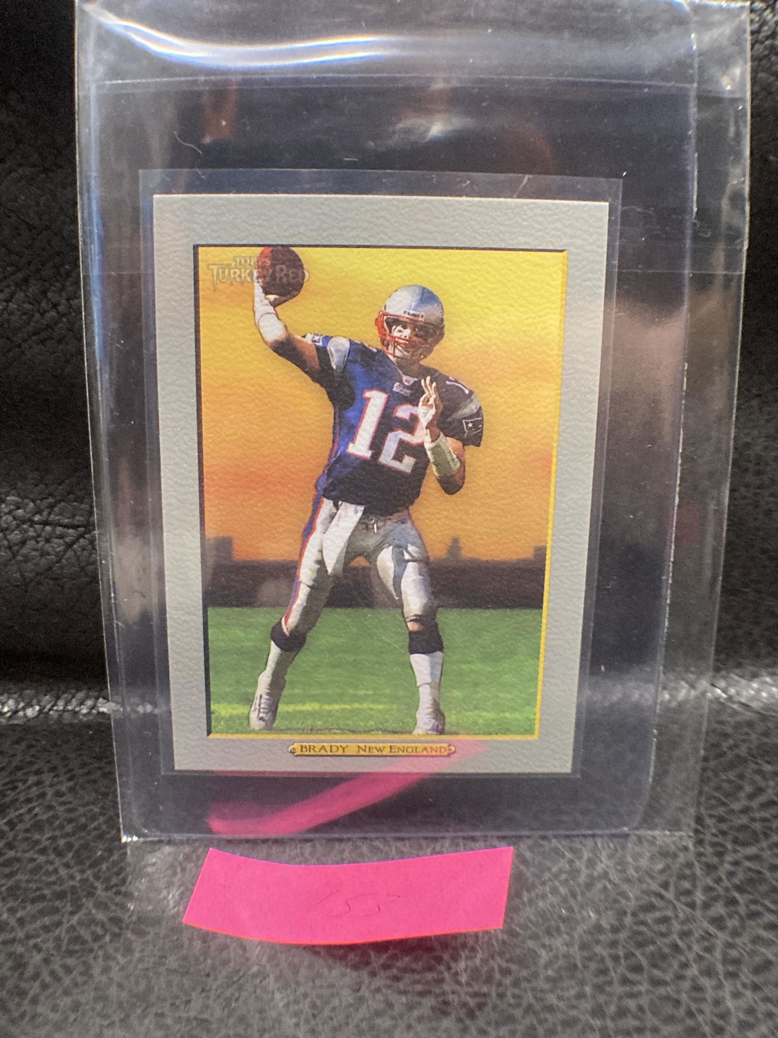 Tom Brady 2006 Topps Turkey Red # 157 Patriots (1 of 2)