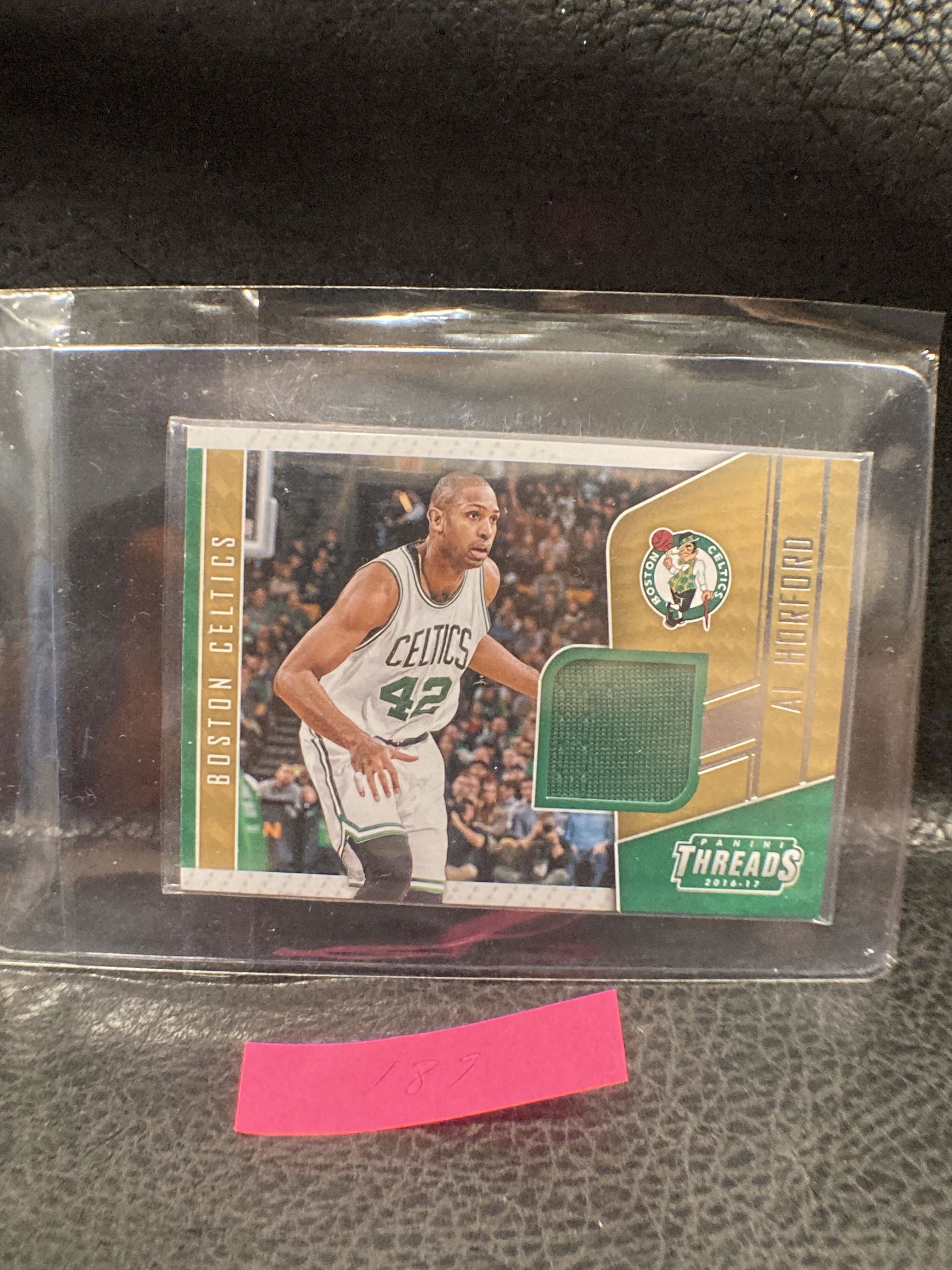 Al Horford 2016-17 Threads Game Worn Jersey Relic (1 of 2)