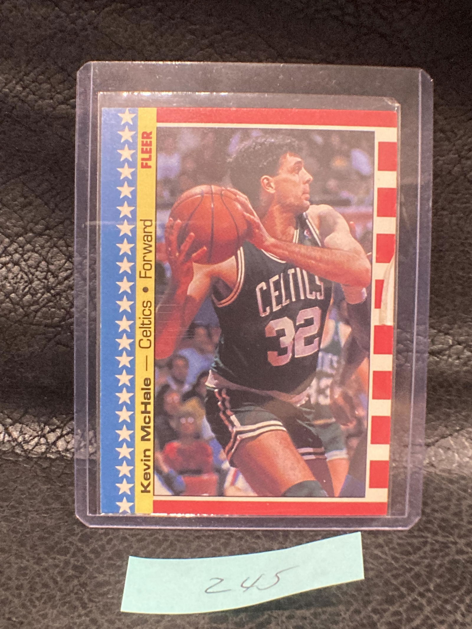 1987-88 Fleer Basketball Sticker #5 Kevin Mchale (1 of 2)
