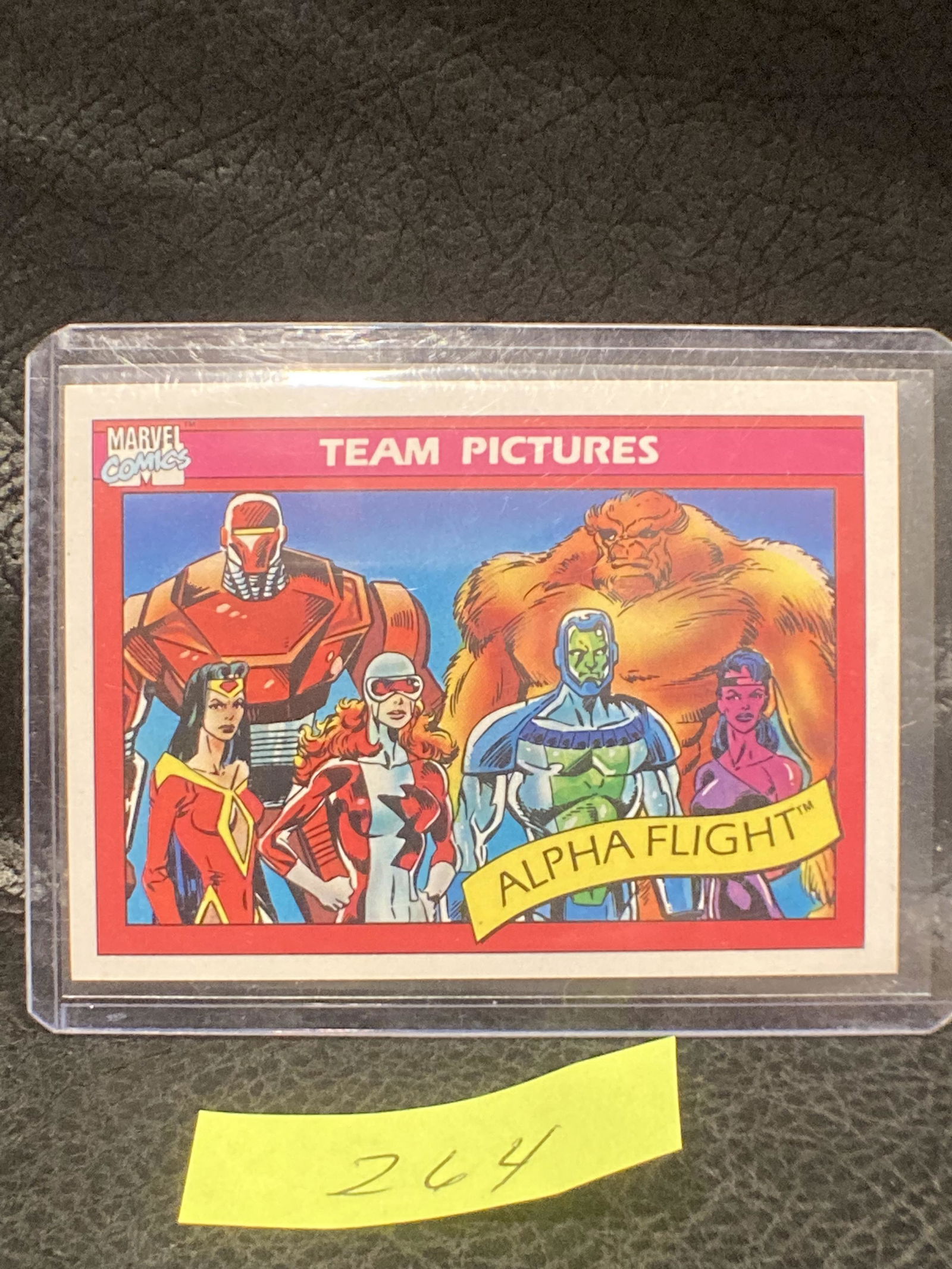 1990 Marvel Comics Trading Card #148 Alpha Flight Team (1 of 2)