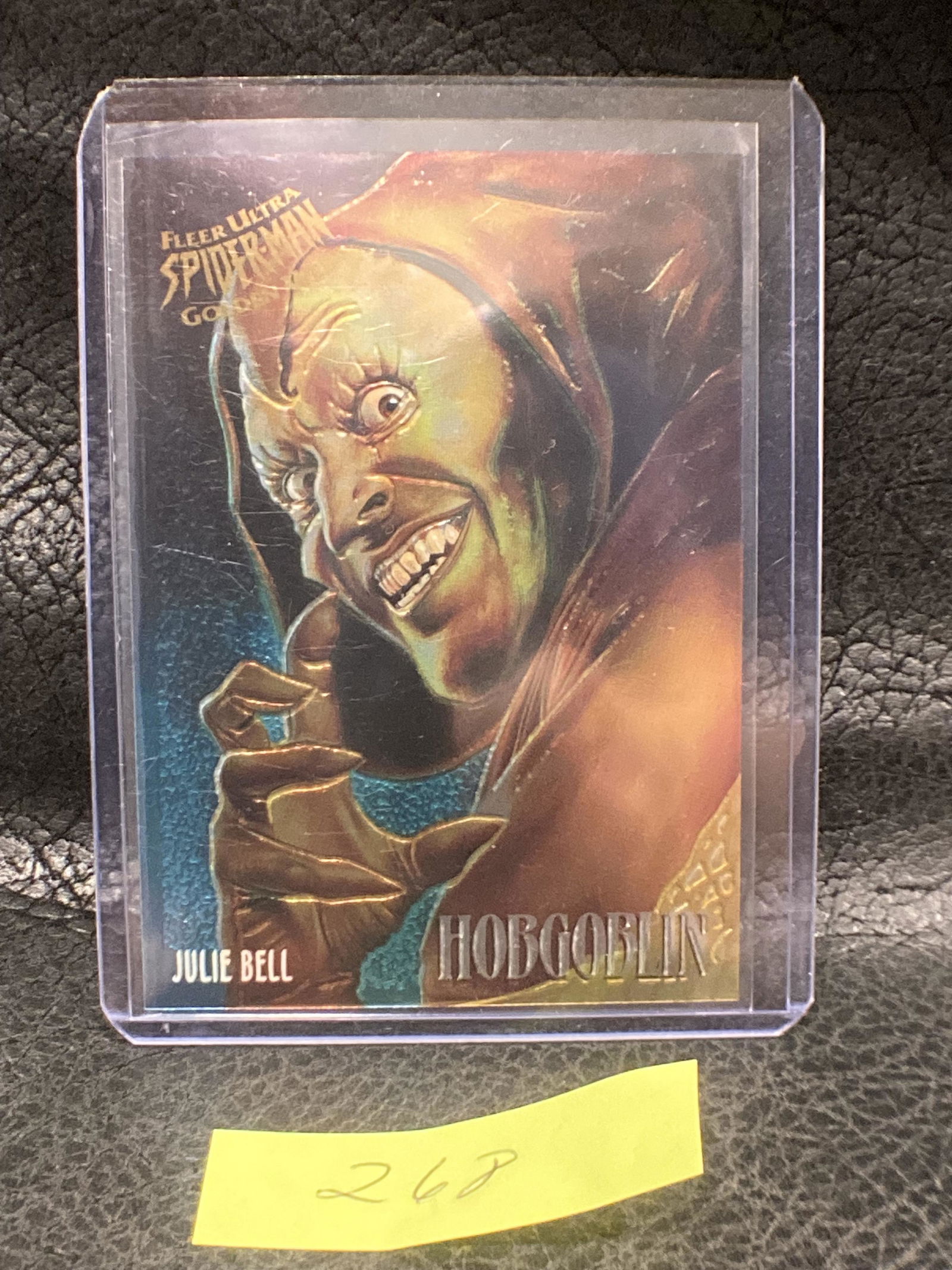 Fleer Ultra Spider Man 1995 Hobgoblin Golden Web #3 (1 of 2)