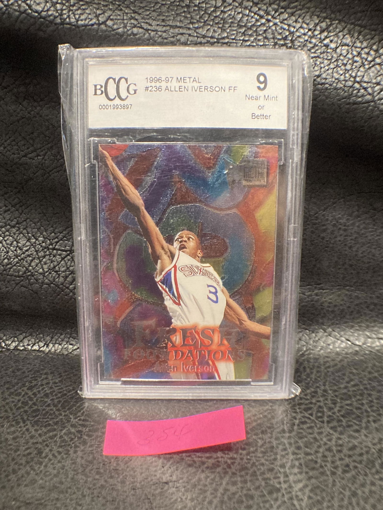 1996-97 Fleer Metal Allen Iverson Fresh Foundations (1 of 2)