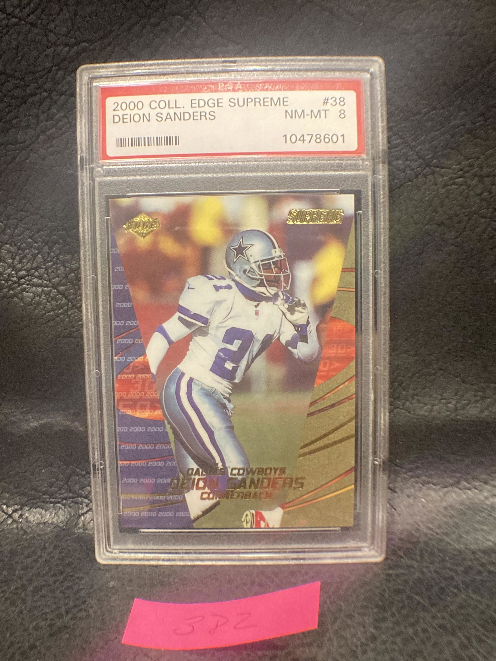 2000 Deion Sanders Psa Mint 8 Edge (1 of 2)