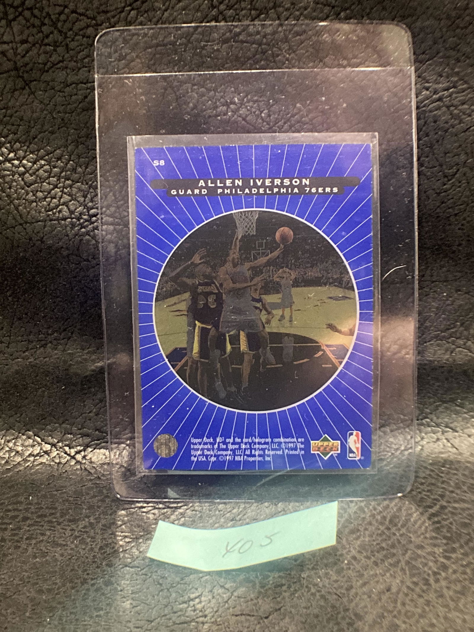 Allen Iverson 1996-97 Upper Deck Ud Ud3 Superstar (1 of 2)