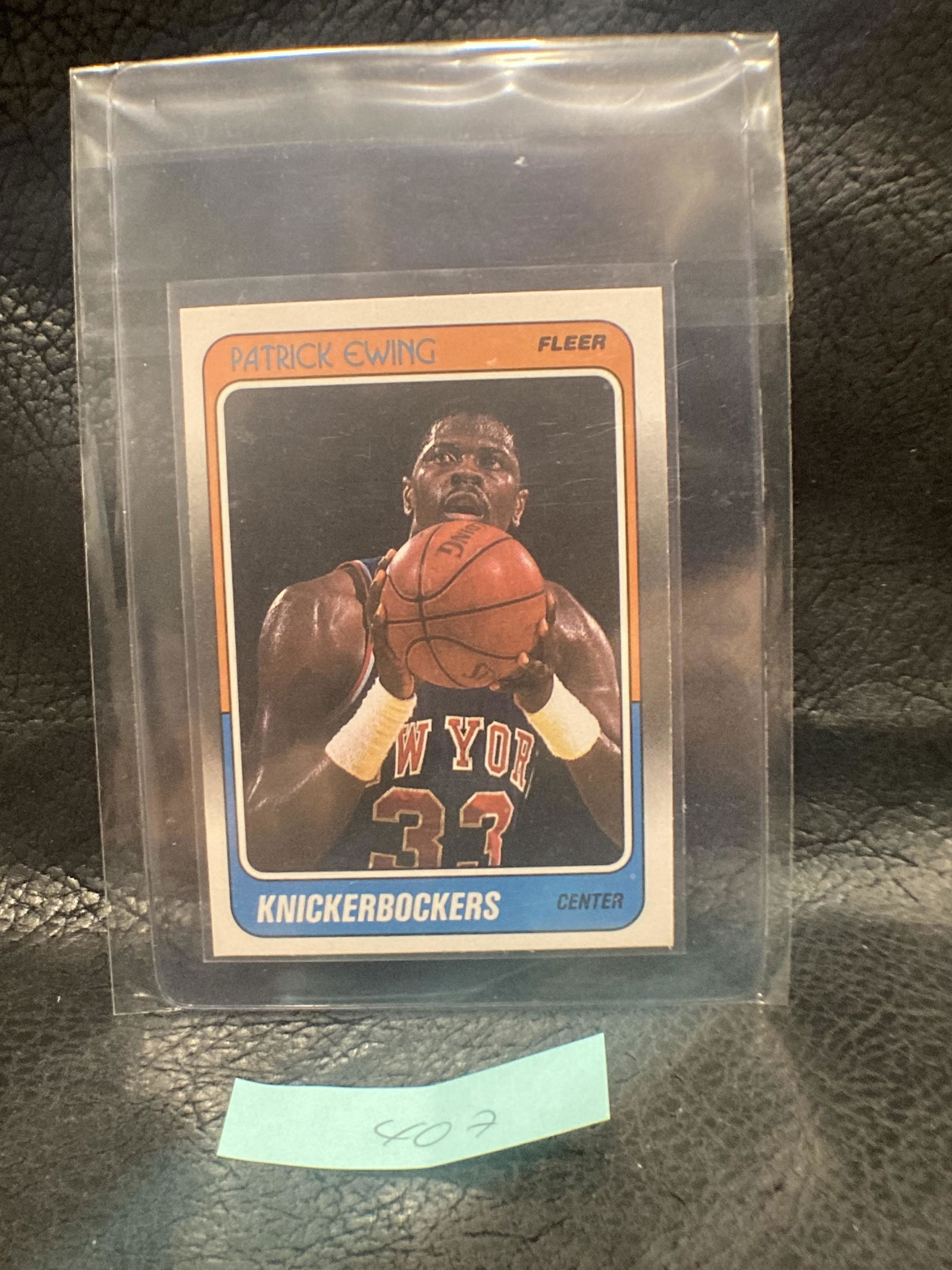 1988-89 Fleer Patrick Ewing #80 3rd Year New York (1 of 2)
