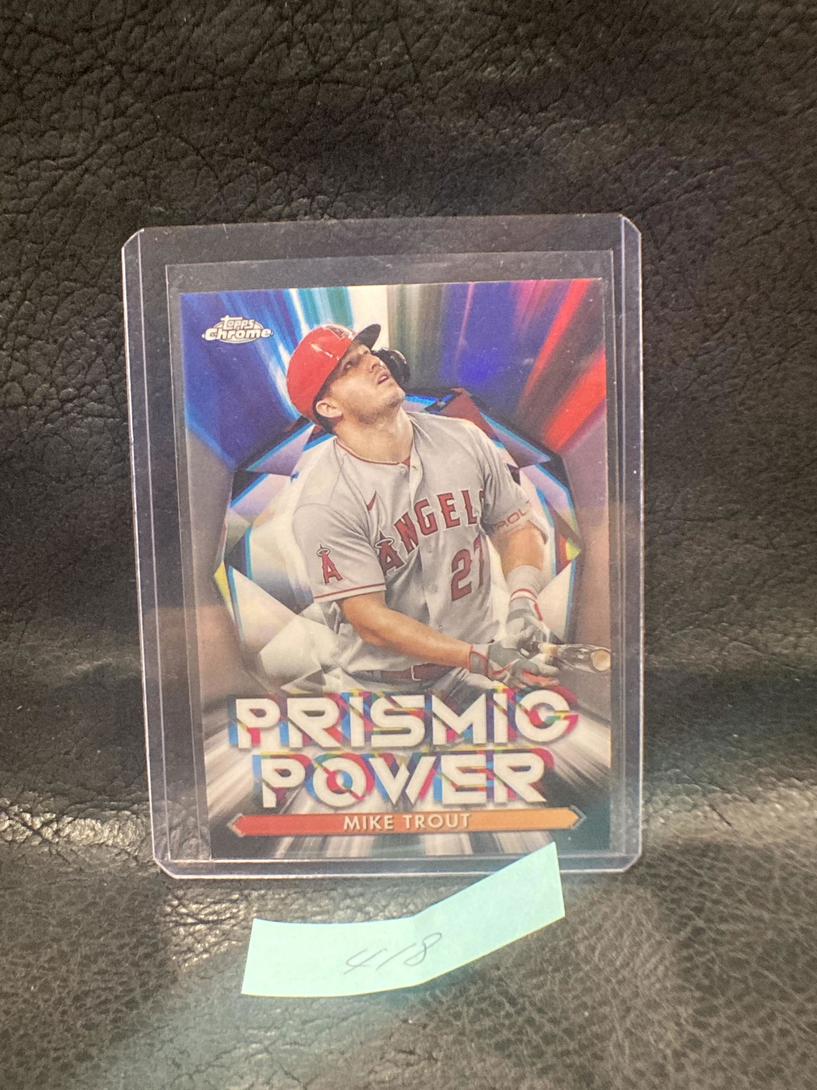 2021 Topps Chrome Mike Trout Prismo Power #PP-2 Insert (1 of 2)