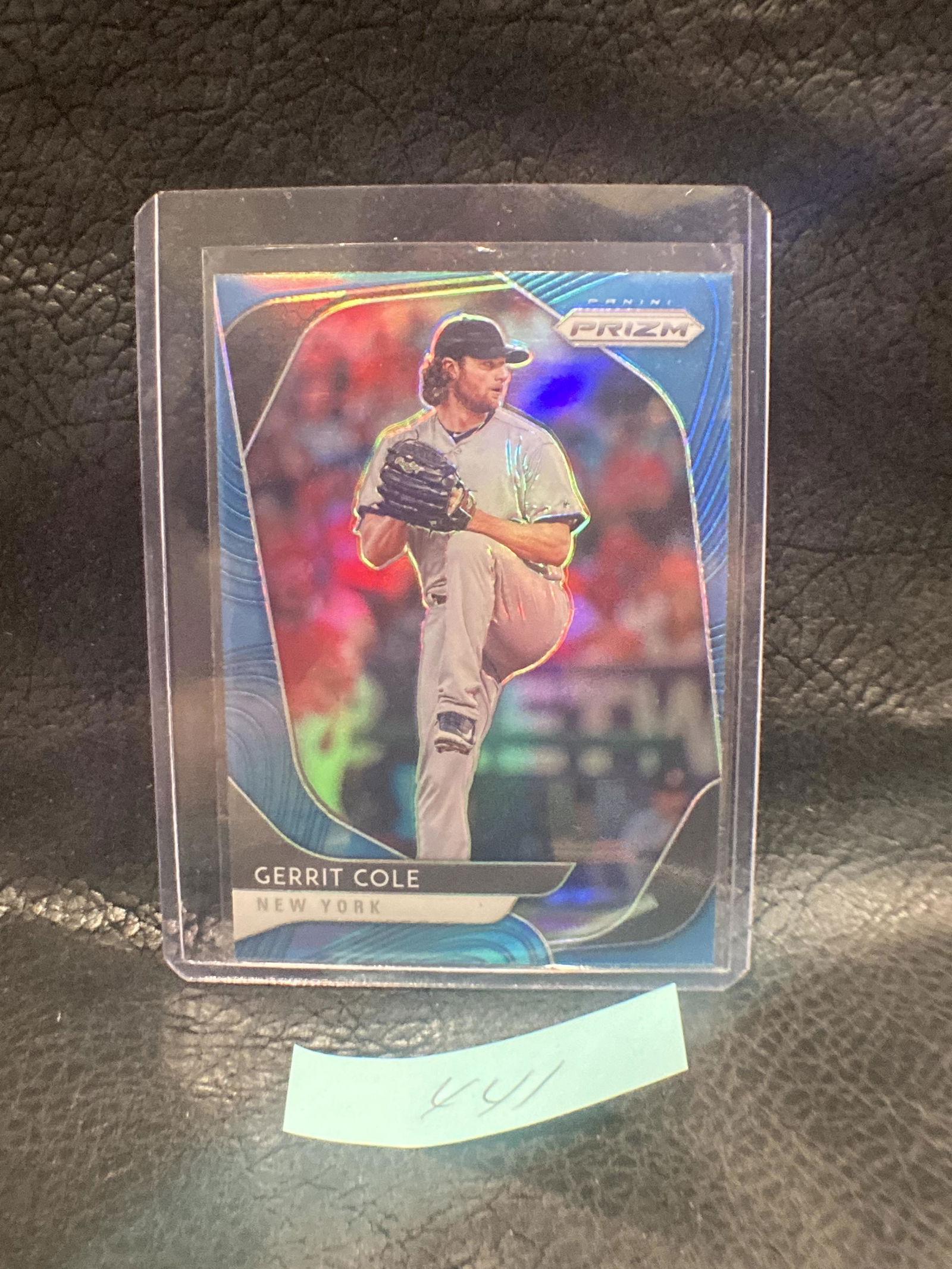 2020 Prizm #197 Gerrit Cole Yankees Blue Prizm Baseball (1 of 2)