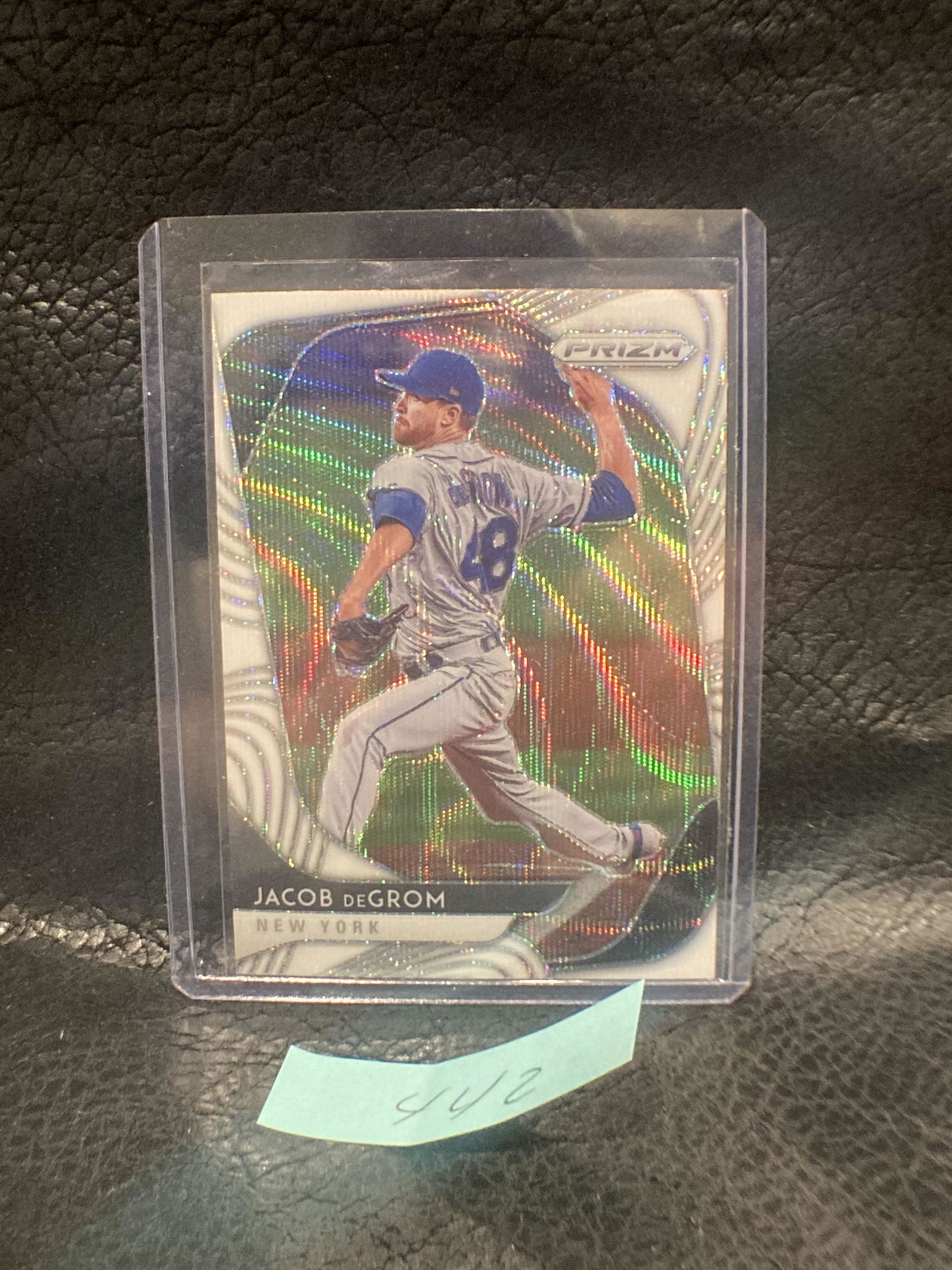 2020 Panini Prizm Jacob Degrom White Wave (1 of 2)