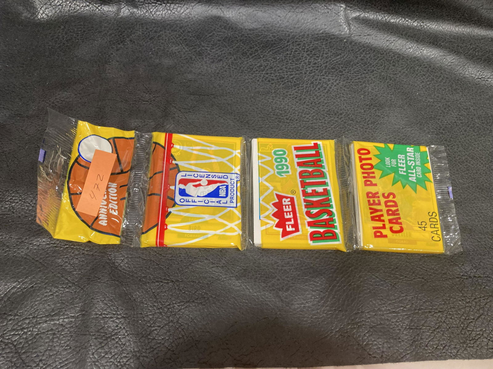 Tom Chambers 1990 Fleer Basketball Sealed Rack Pack (1 of 2)