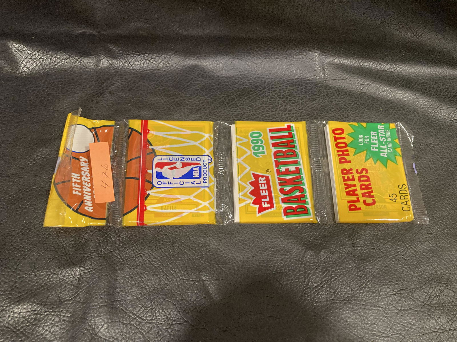 John Stockton 1990 Fleer Basketball Sealed Rack Pack (1 of 2)