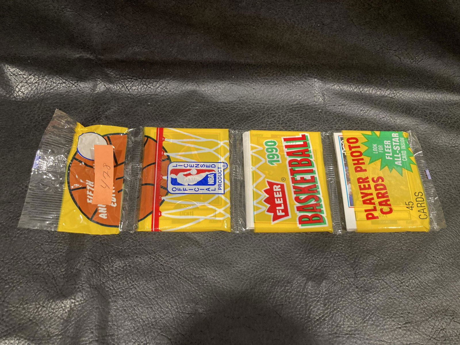 Charles Barkley 1990 Fleer Basketball Sealed Rack Pack (1 of 2)