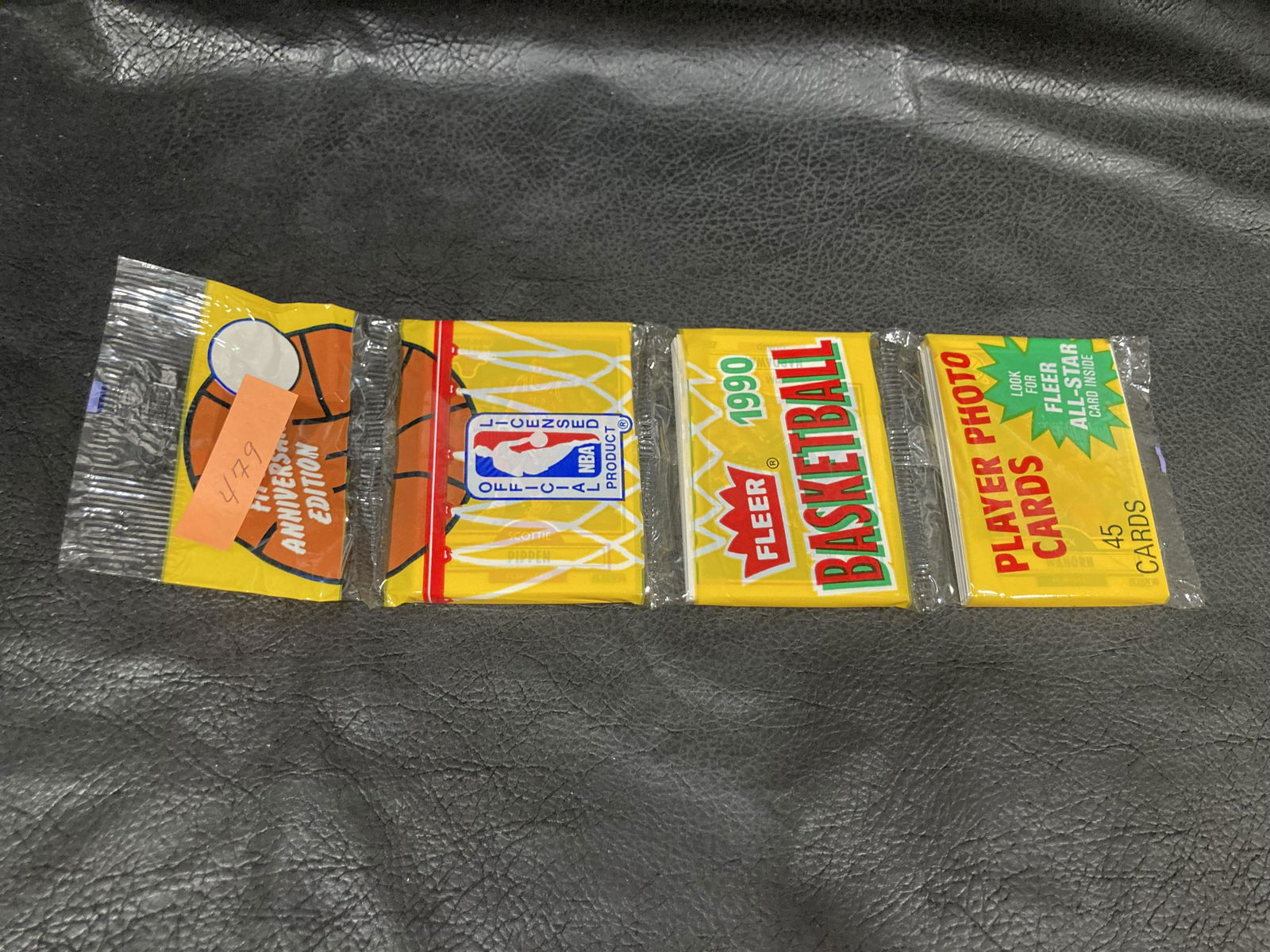 Clyde Drexeler 1990 Fleer Basketball Sealed Rack Pack (1 of 2)