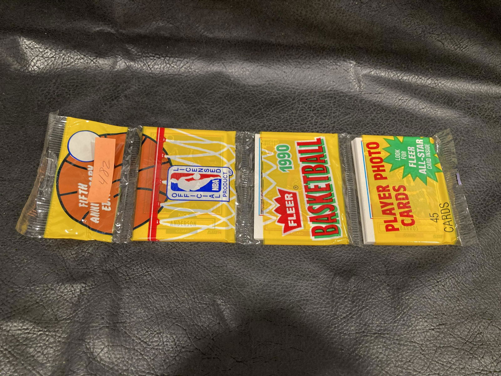 Patrick Ewing 1990 Fleer Basketball Sealed Rack Pack (1 of 2)